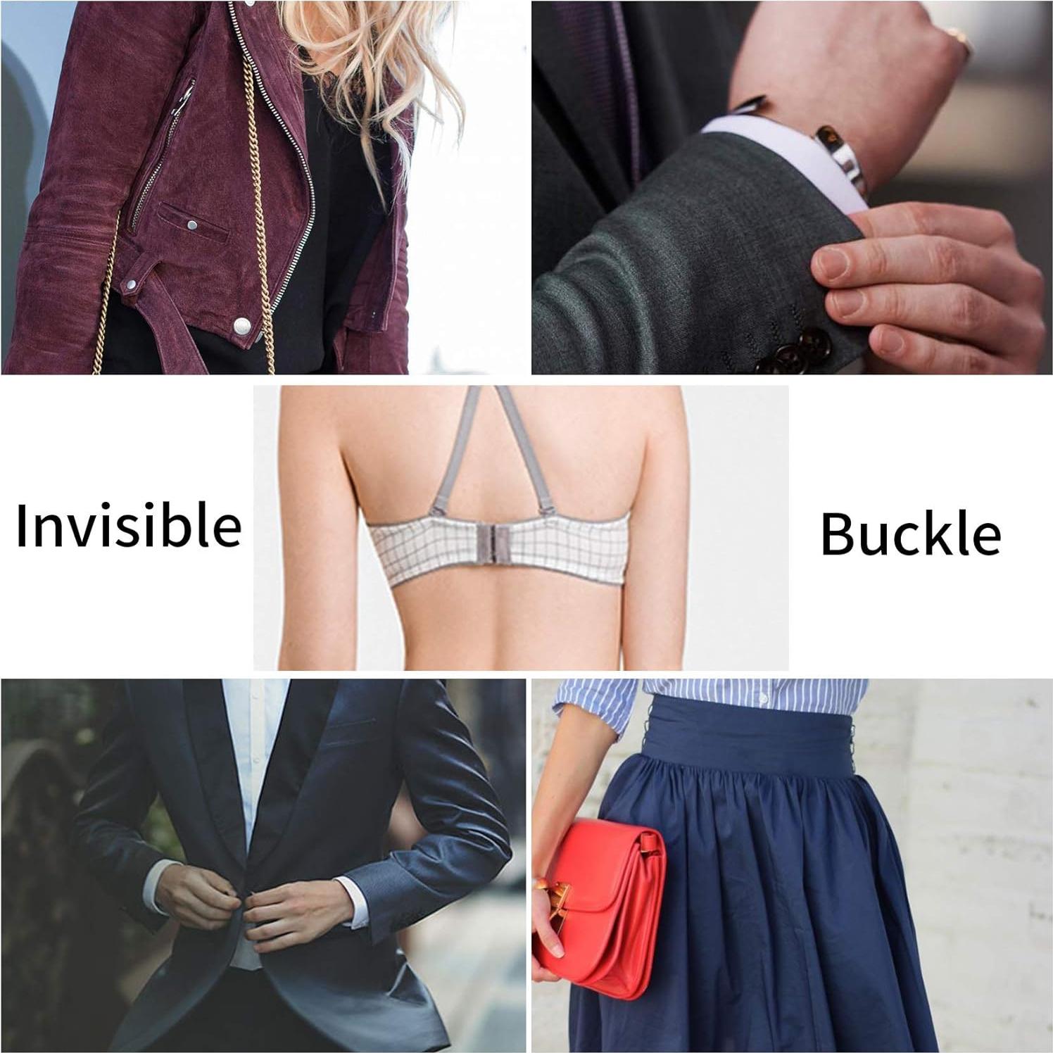 Juego de 100 Ganchos y Ojales de Costura HexinYigjly