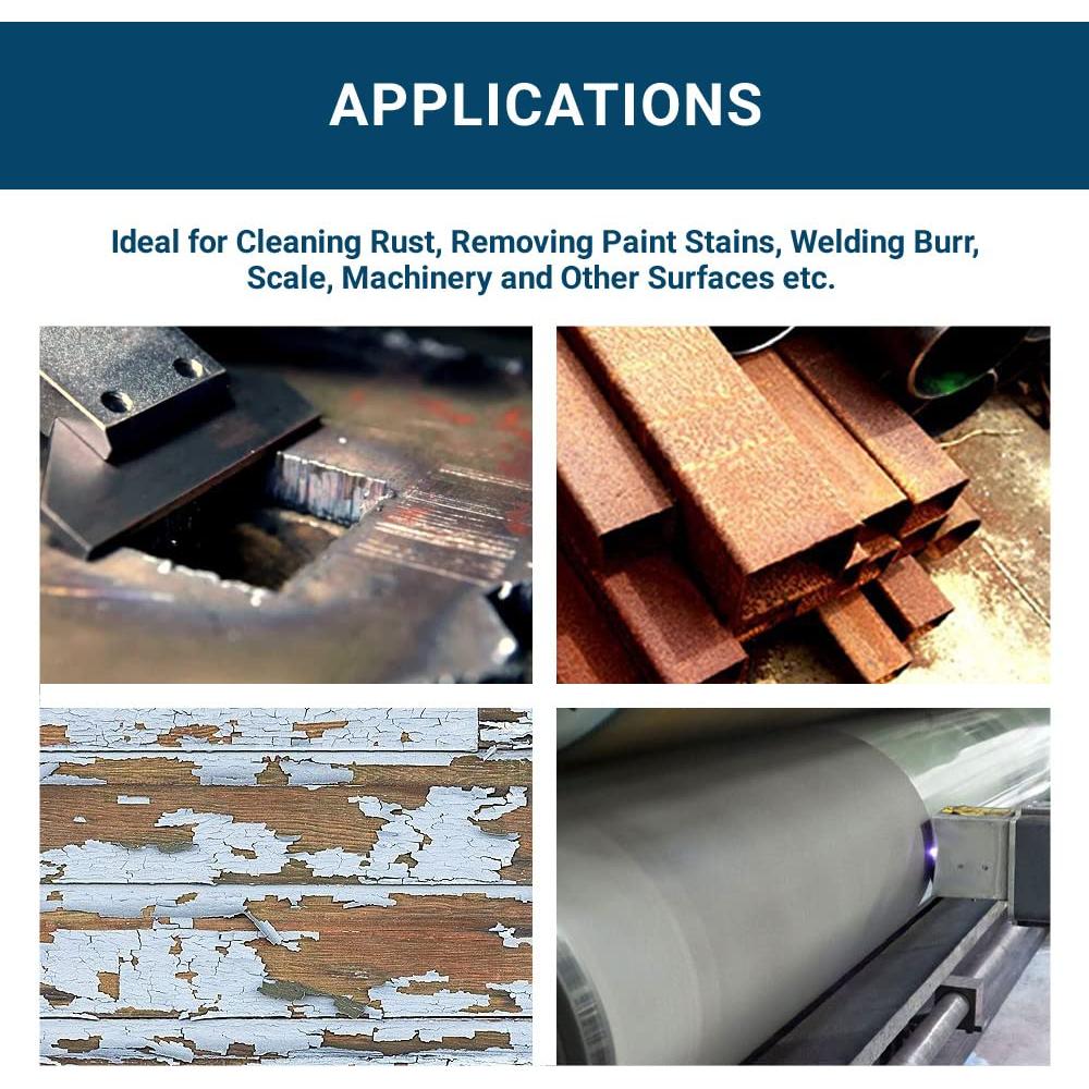 Rueda de Alambre 4" Benchmark Abrasives para Amoladora Angular