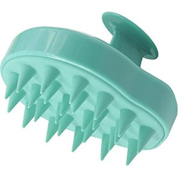 Masajeador de cuero cabelludo See You Always - Cepillo verde