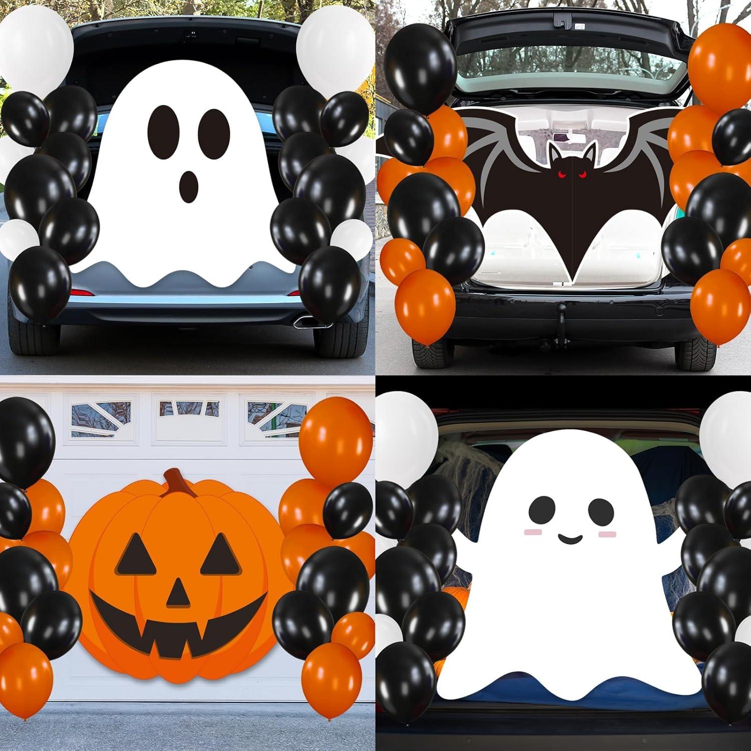 Juego de Decoración Halloween para Coche Denylo Pro 130x120 cm