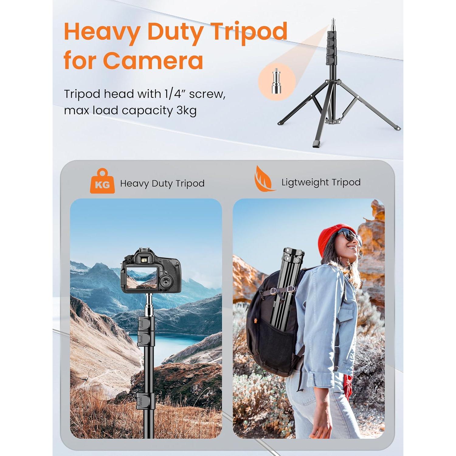 Soporte trípode para tablet Victiv 215,9 cm flexible