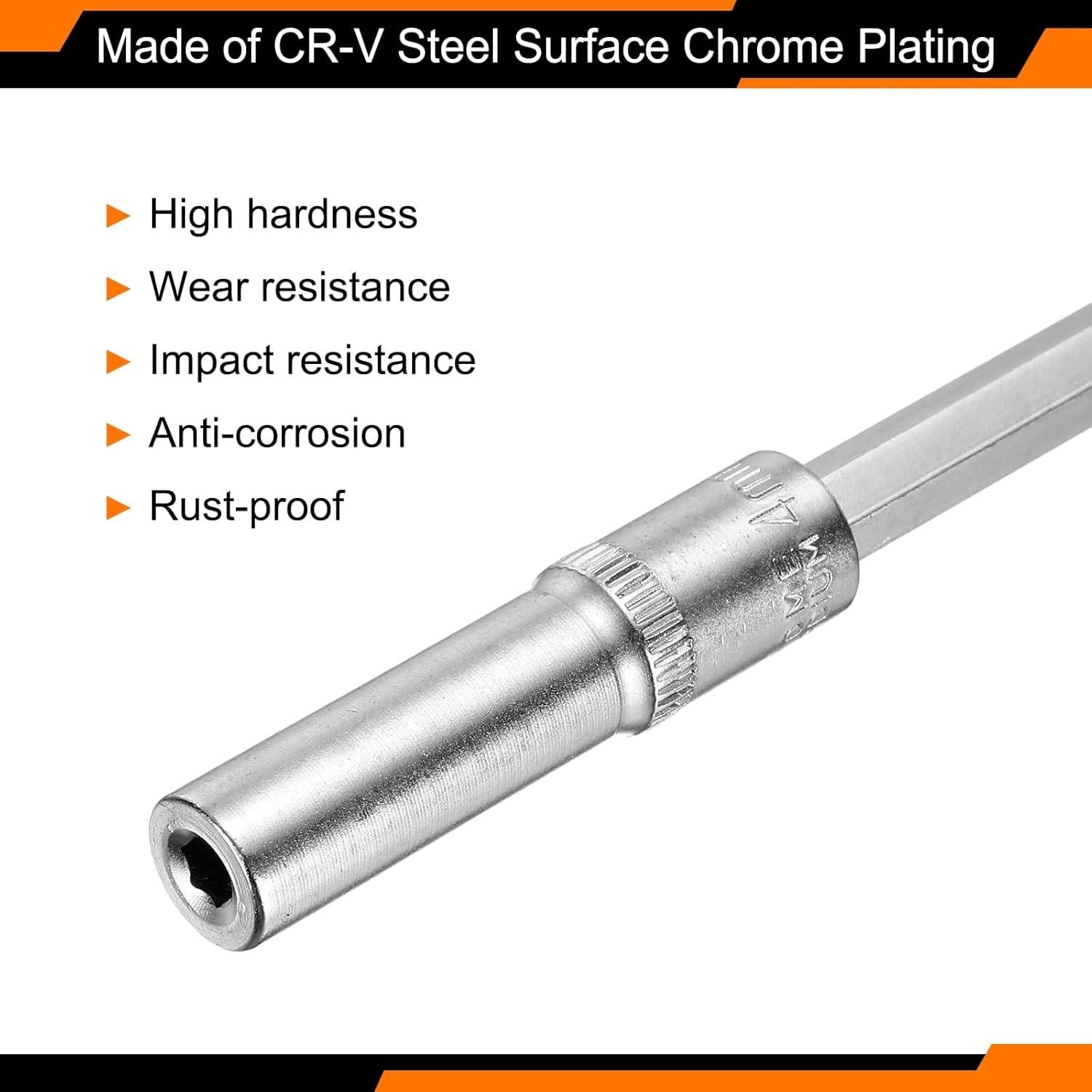 Broca de Conductor de Tuerca 4mm Hexagonal HARFINGTON 140mm