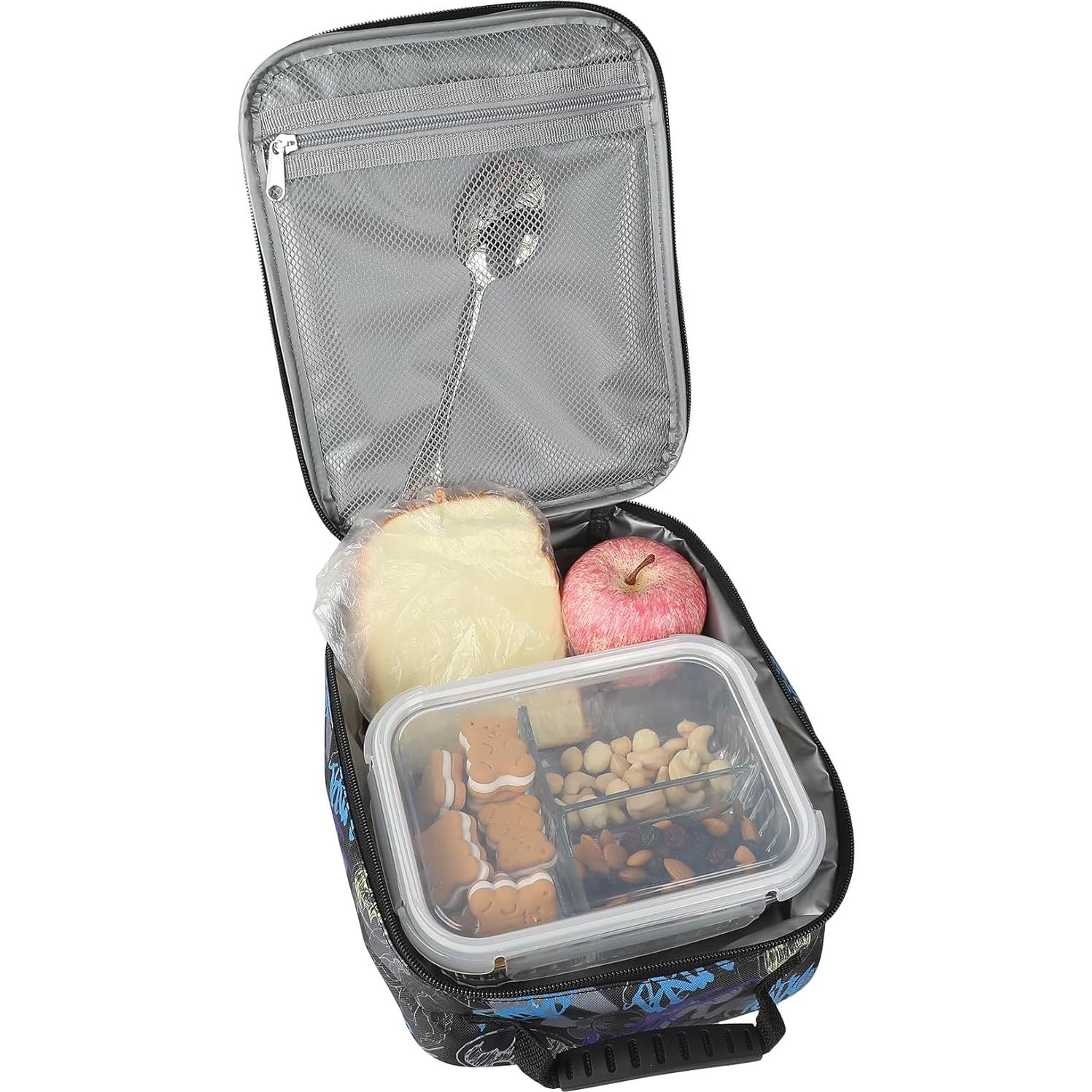 Set de Mochila y Lonchera Batman Bioworld 2 Piezas 40.64 cm