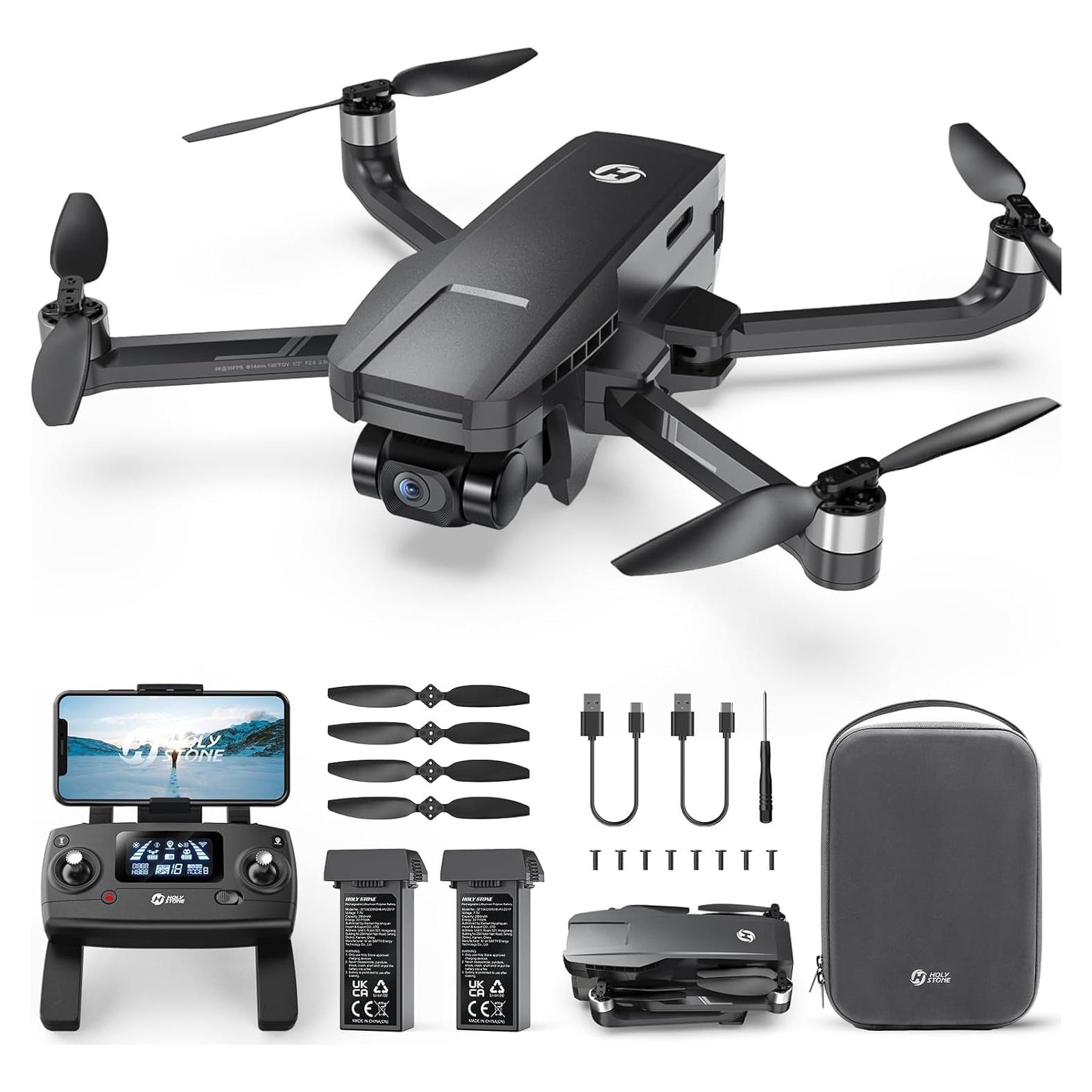 Drone Holy Stone HS720G 4K con Gimbal y 52 Min Vuelo