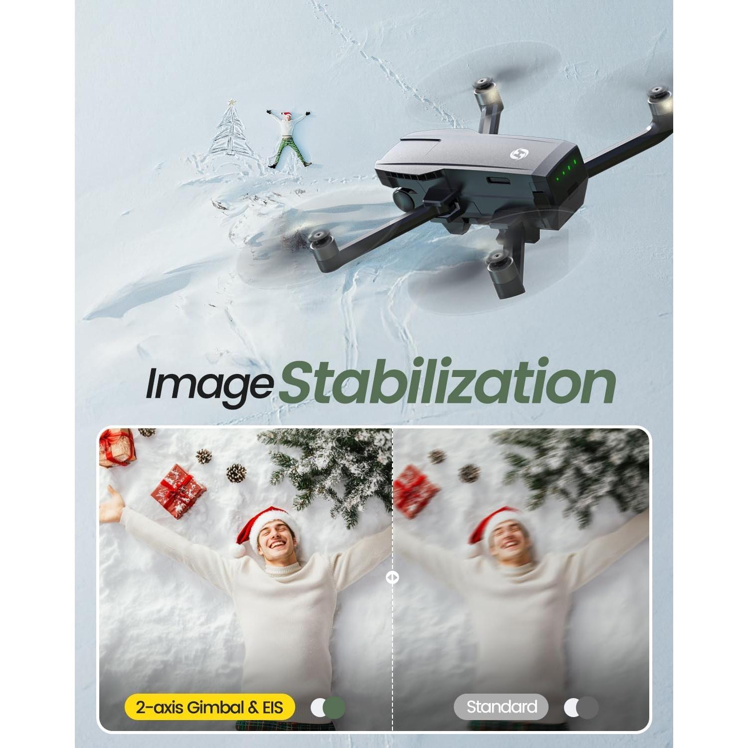 Drone Holy Stone HS720G 4K con Gimbal y 52 Min Vuelo