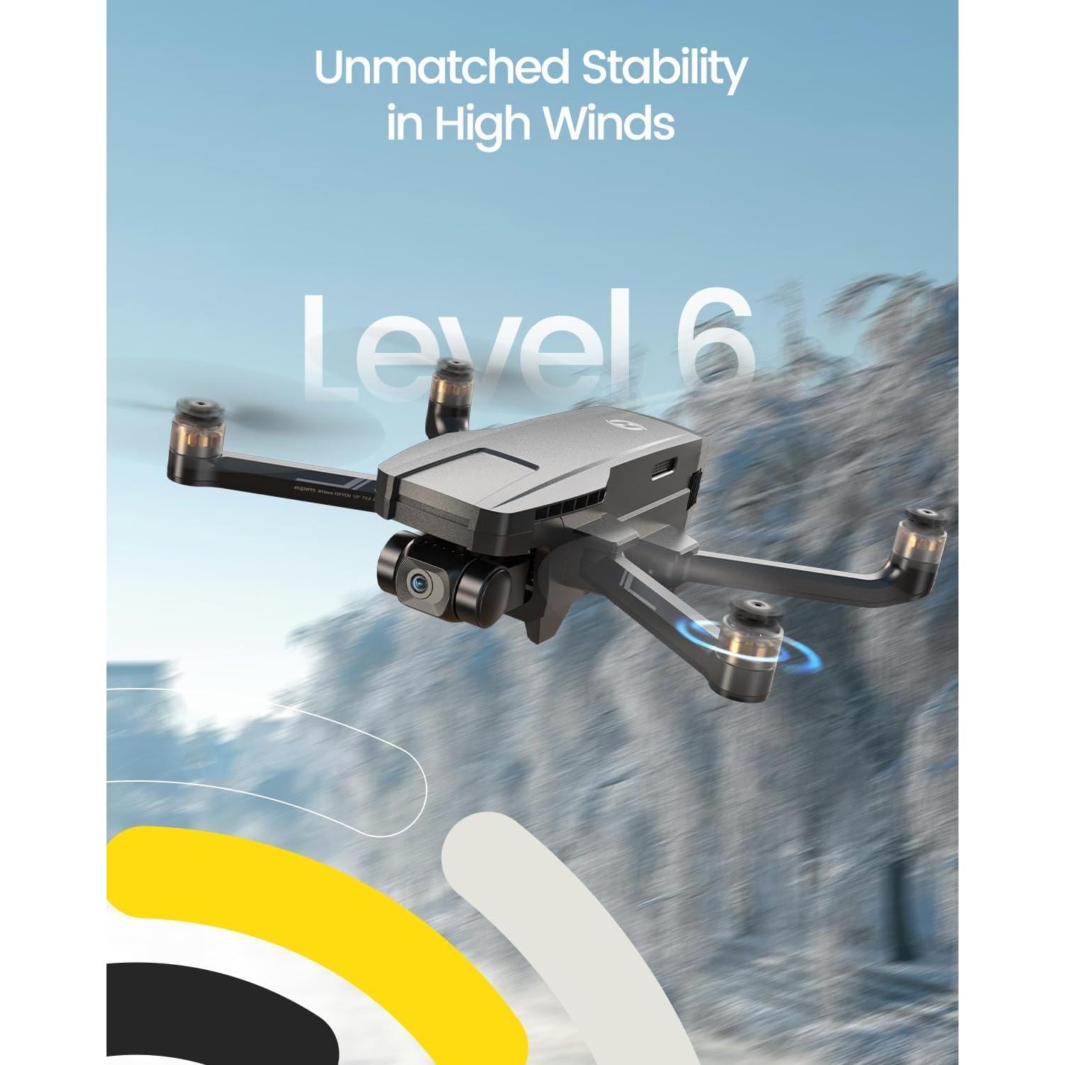 Drone Holy Stone HS720G 4K con Gimbal y 52 Min Vuelo