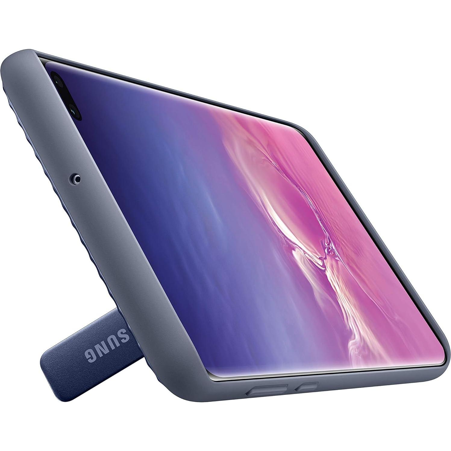 Funda Protectora Rugged Samsung Galaxy S10+ con Soporte Azul