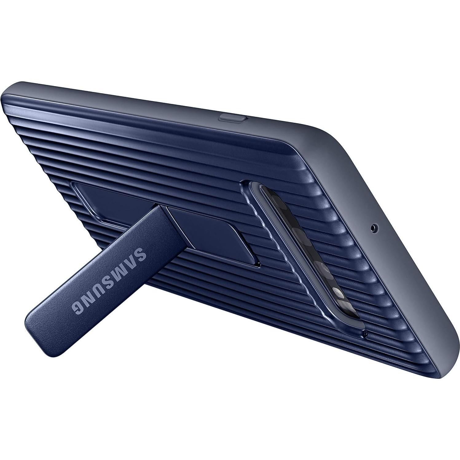 Funda Protectora Rugged Samsung Galaxy S10+ con Soporte Azul