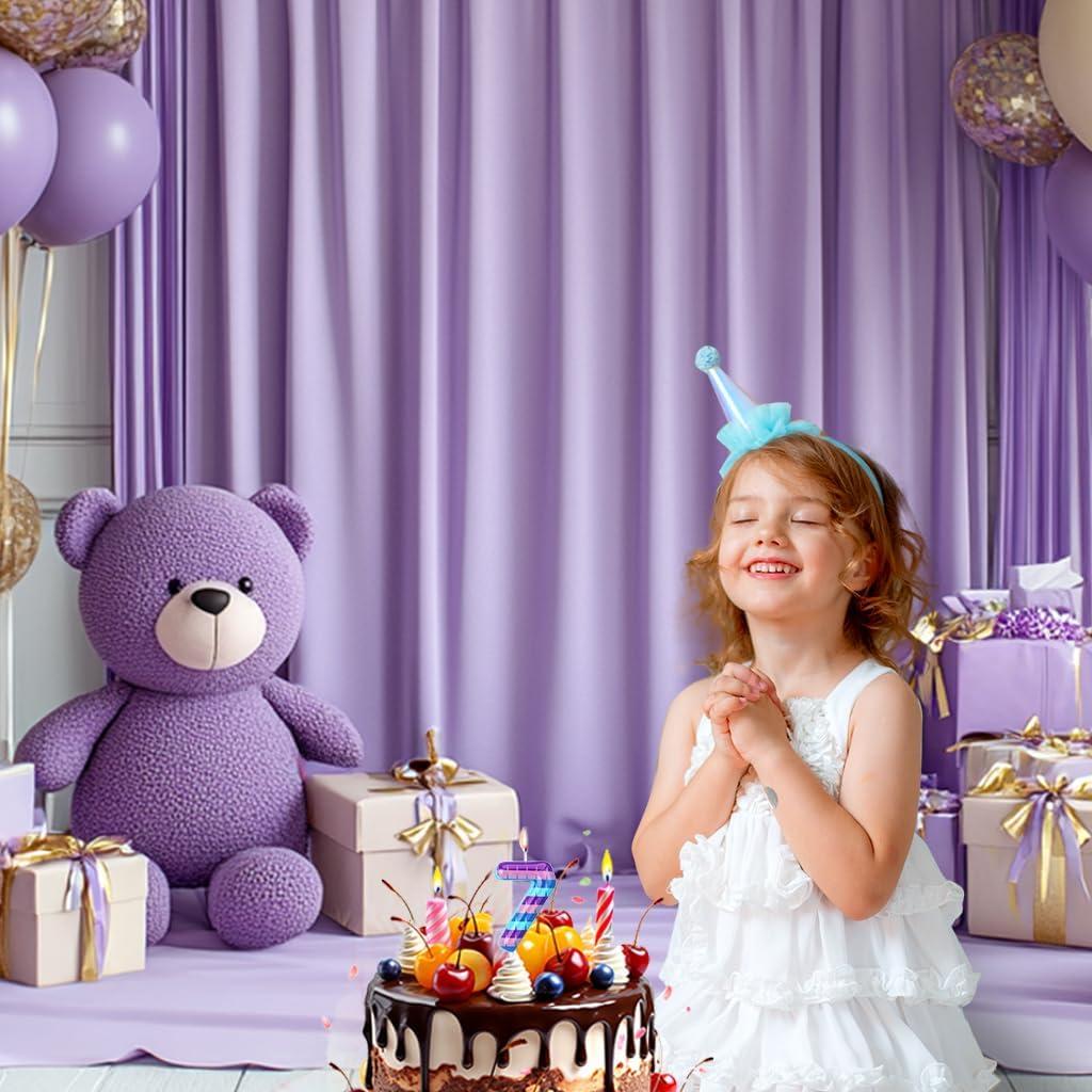 Vela de Cumpleaños Número 7 MM - Decoración Temática de Videojuegos