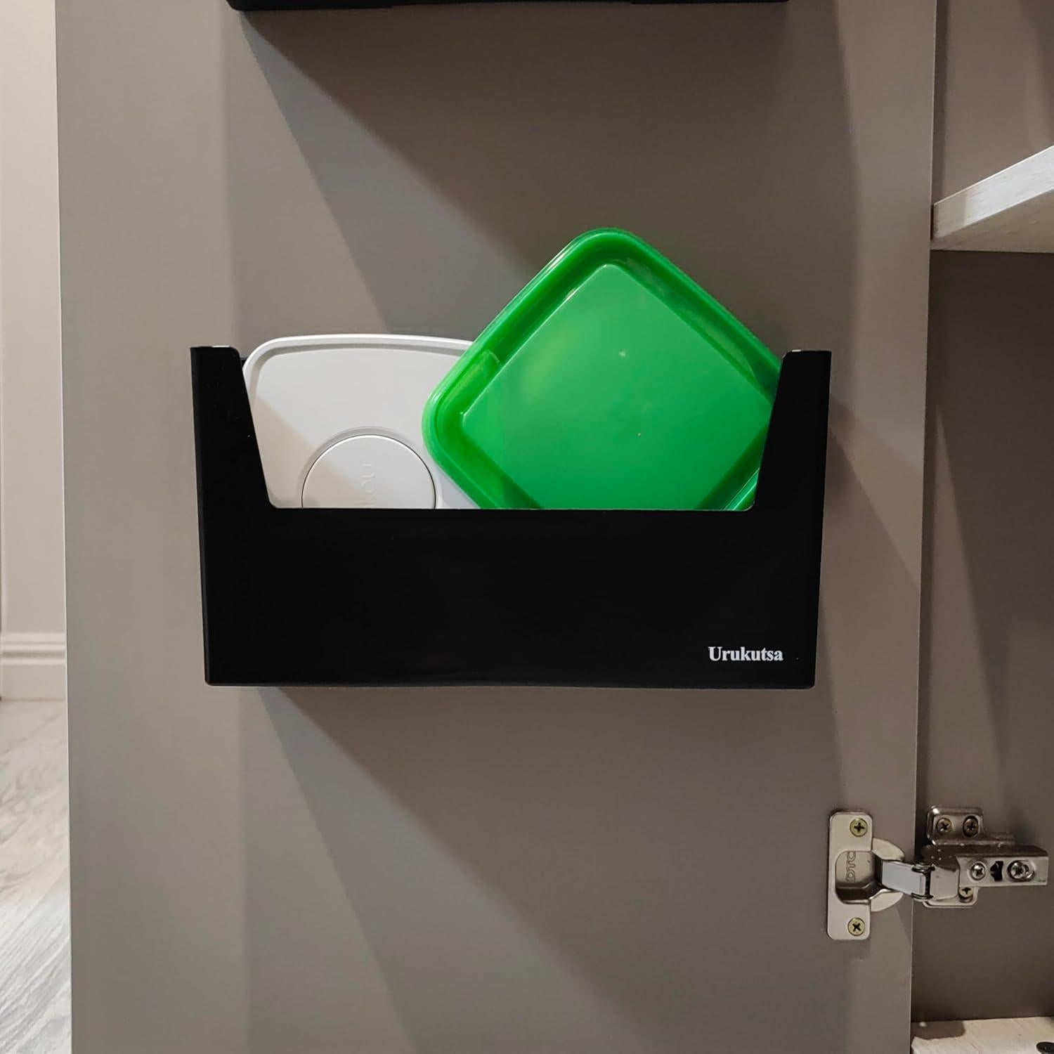 Soporte Adhesivo para Tapas de Contenedor Urukutsa - 2 Piezas