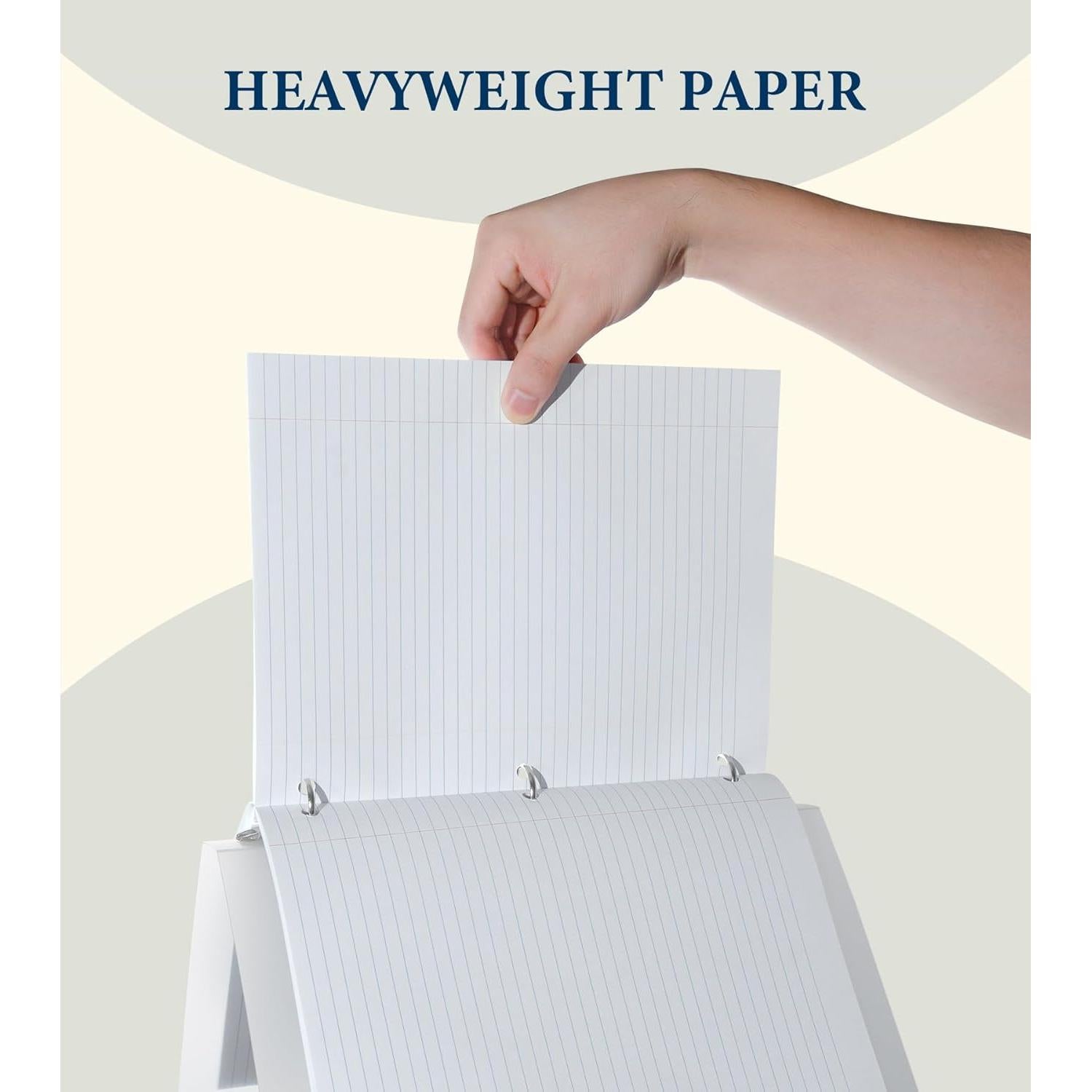 Papel Suelto Rayado Universitario PINJINGPRO 20.3x26.7cm 200 Hojas