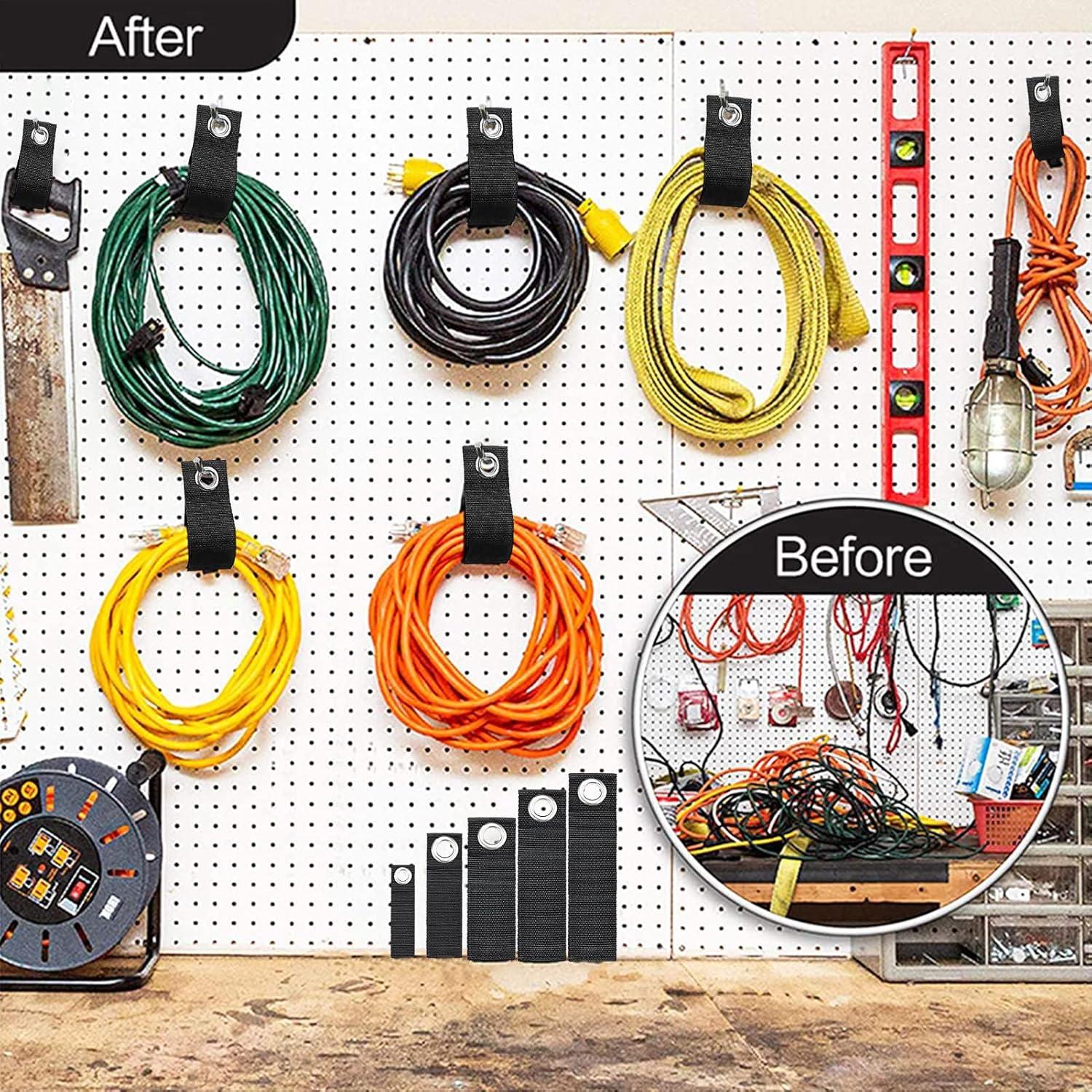 Organizador de Cables de Extensión Zkptops 10 Piezas Multicolor