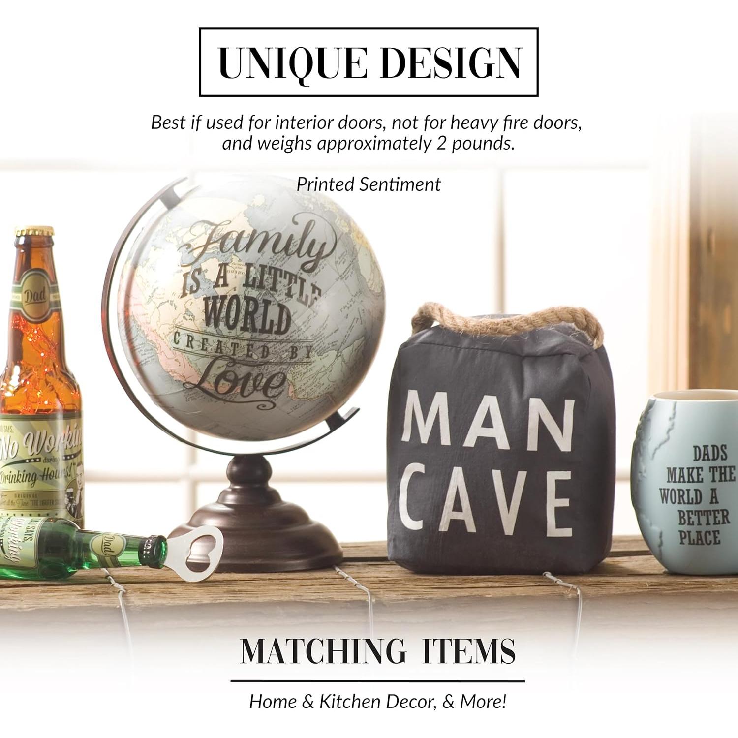 Tope de Puerta Pavilion Gift Company Hombre Cueva 12.7 cm