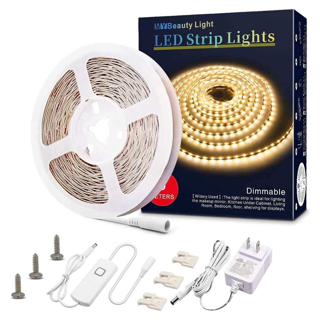 Tira de LED Cálido 5m RGH LIGHTING Regulable para Decoración