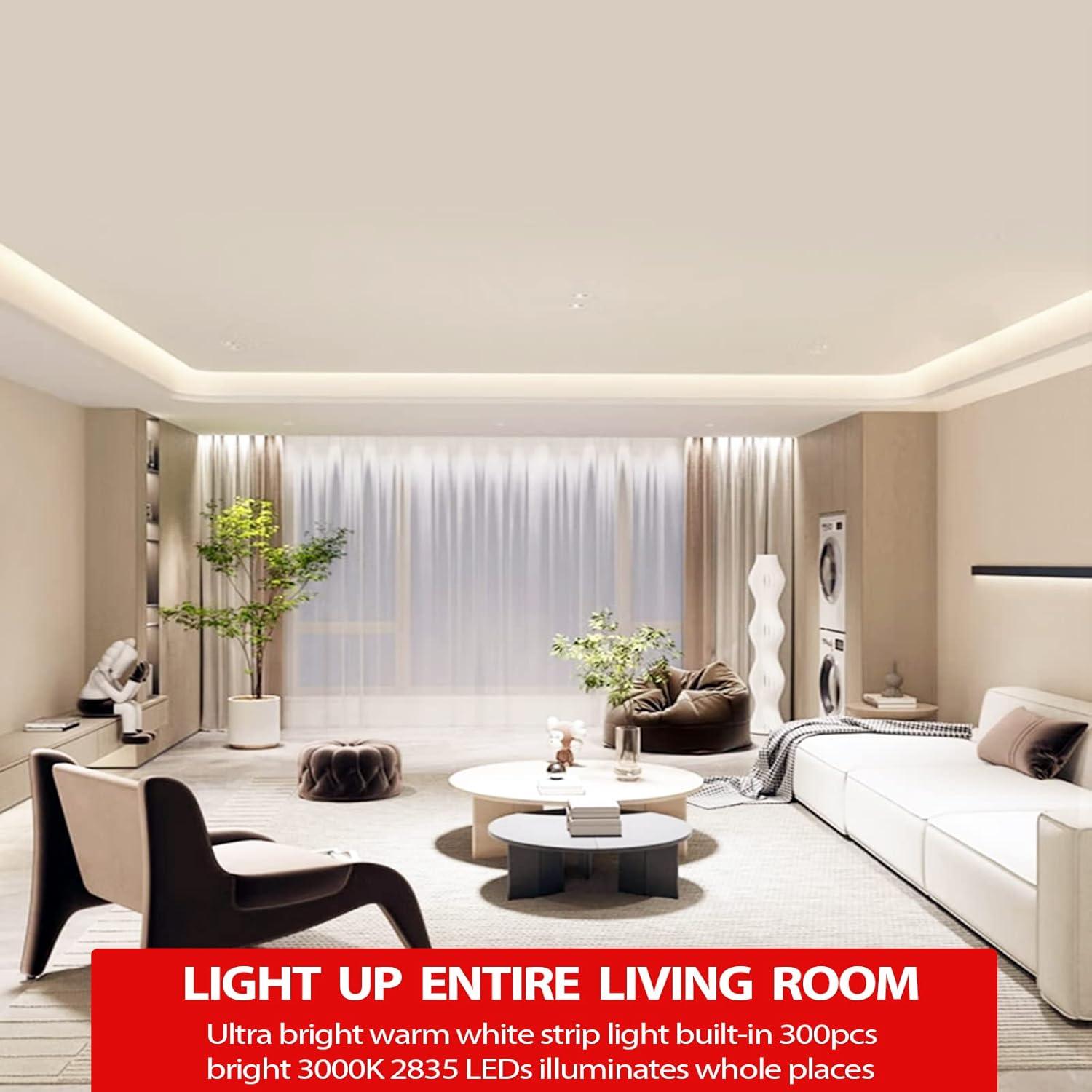 Tira de LED Cálido 5m RGH LIGHTING Regulable para Decoración