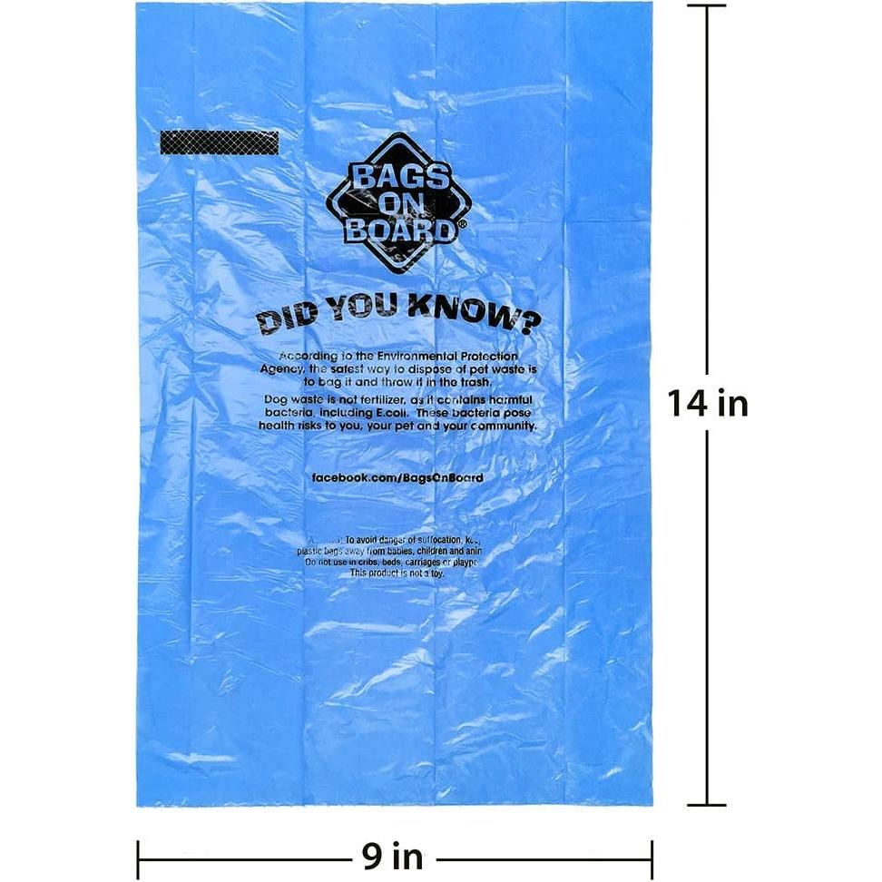 Bolsas de Excremento de Perro OUT! 315 Unidades 22.86x35.56cm