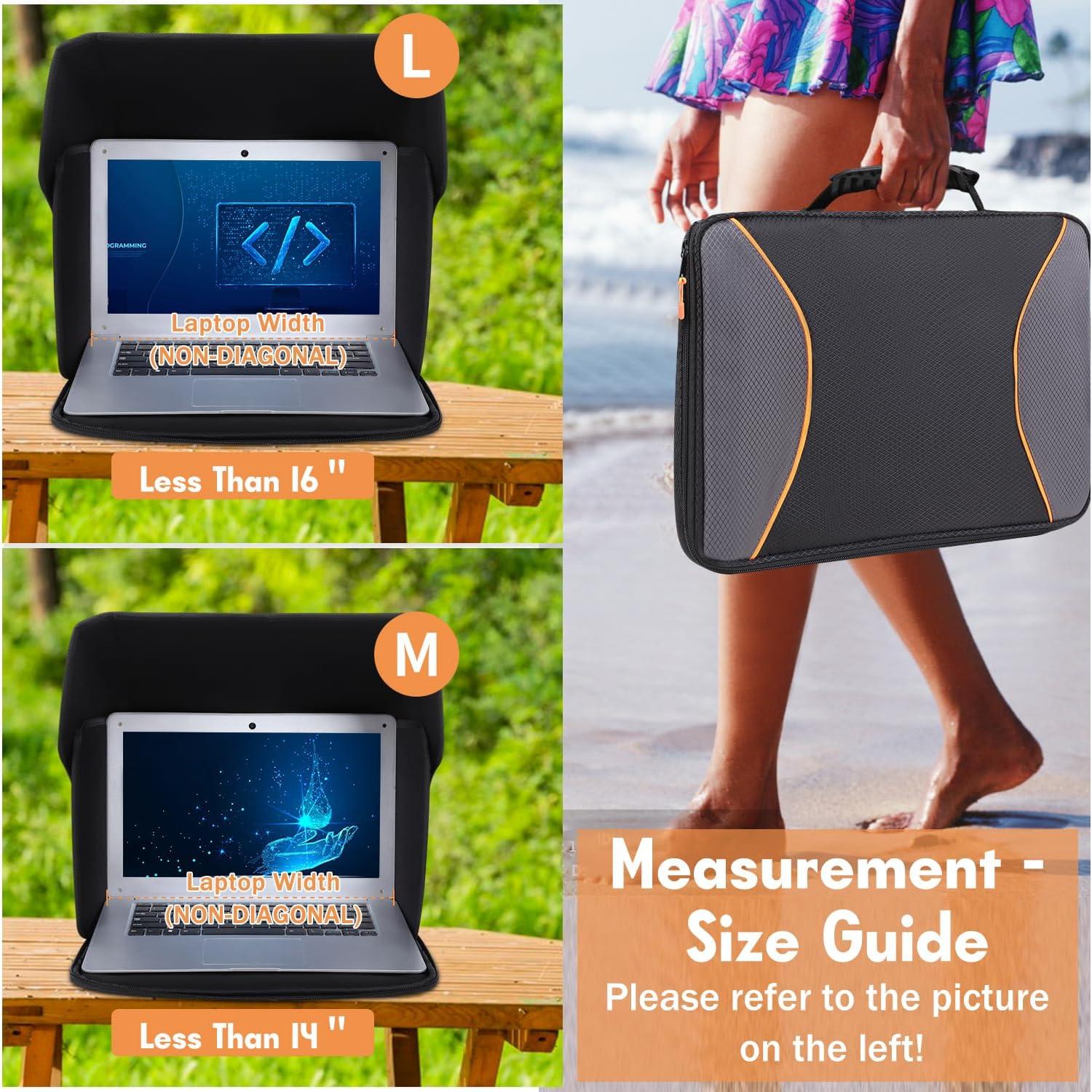 Sombra para Laptop LOTCAIN 12-14" Antideslumbrante Portátil