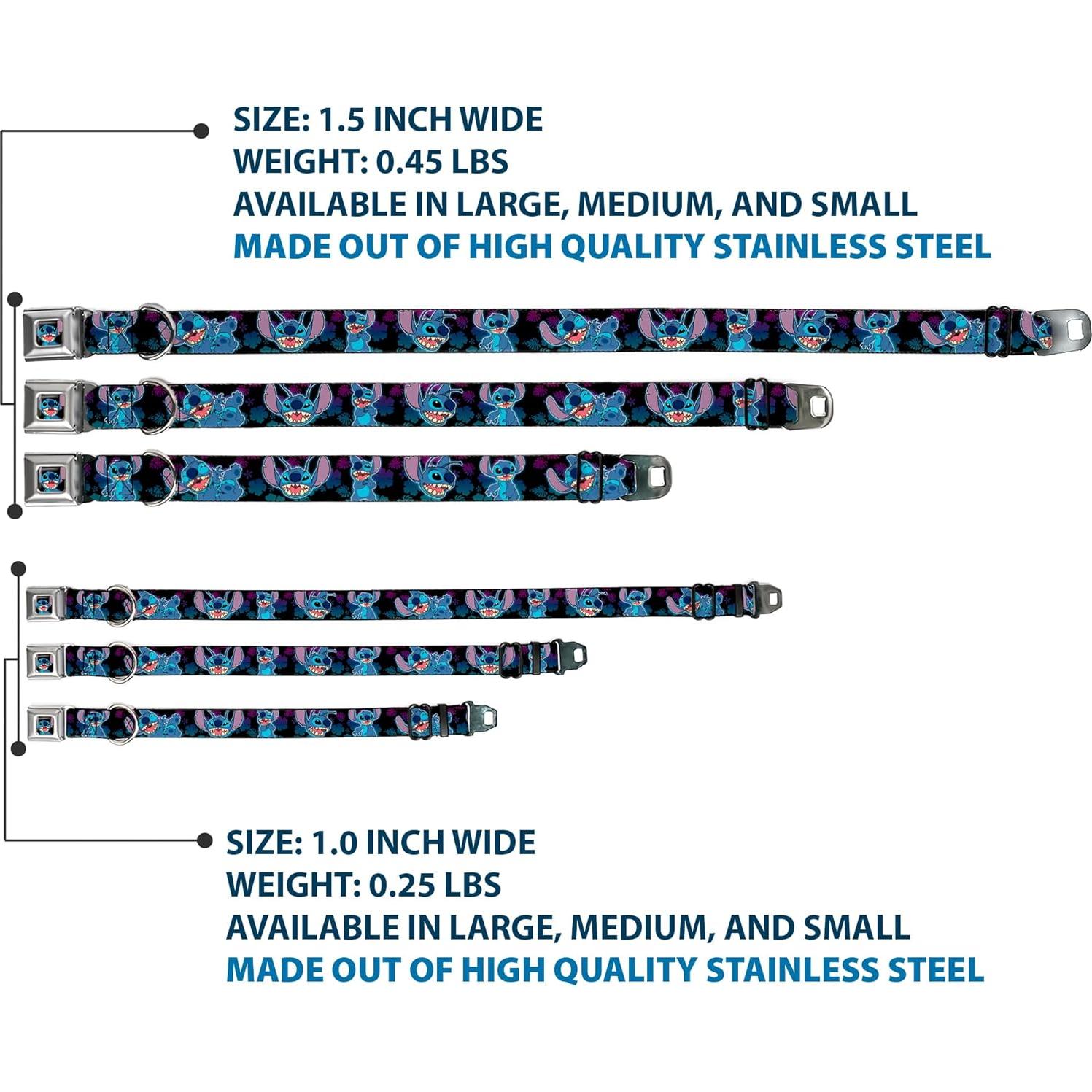 Collar para Perros Disney Buckle-Down 24.1-33 cm 2.5 cm Ancho