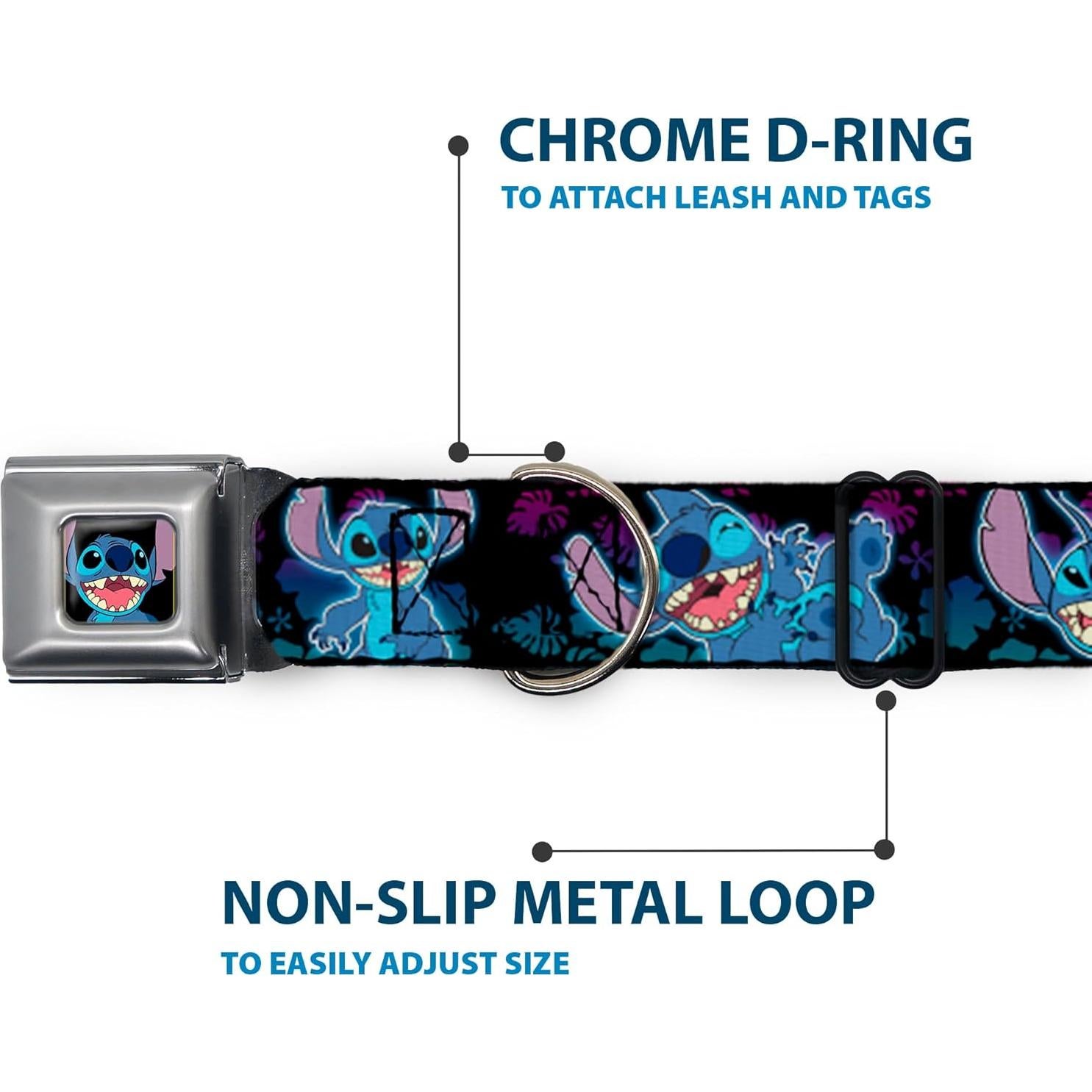 Collar para Perros Disney Buckle-Down 24.1-33 cm 2.5 cm Ancho