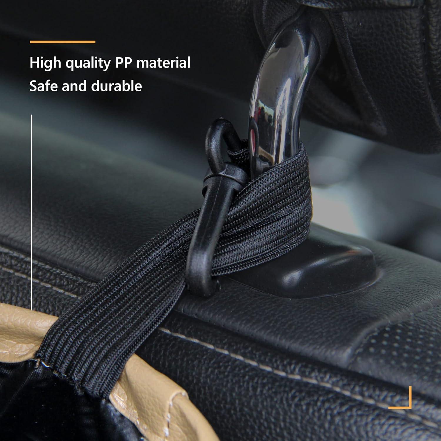 Basurero de Coche Ottdien Plegable Impermeable Beige 16x16x20cm