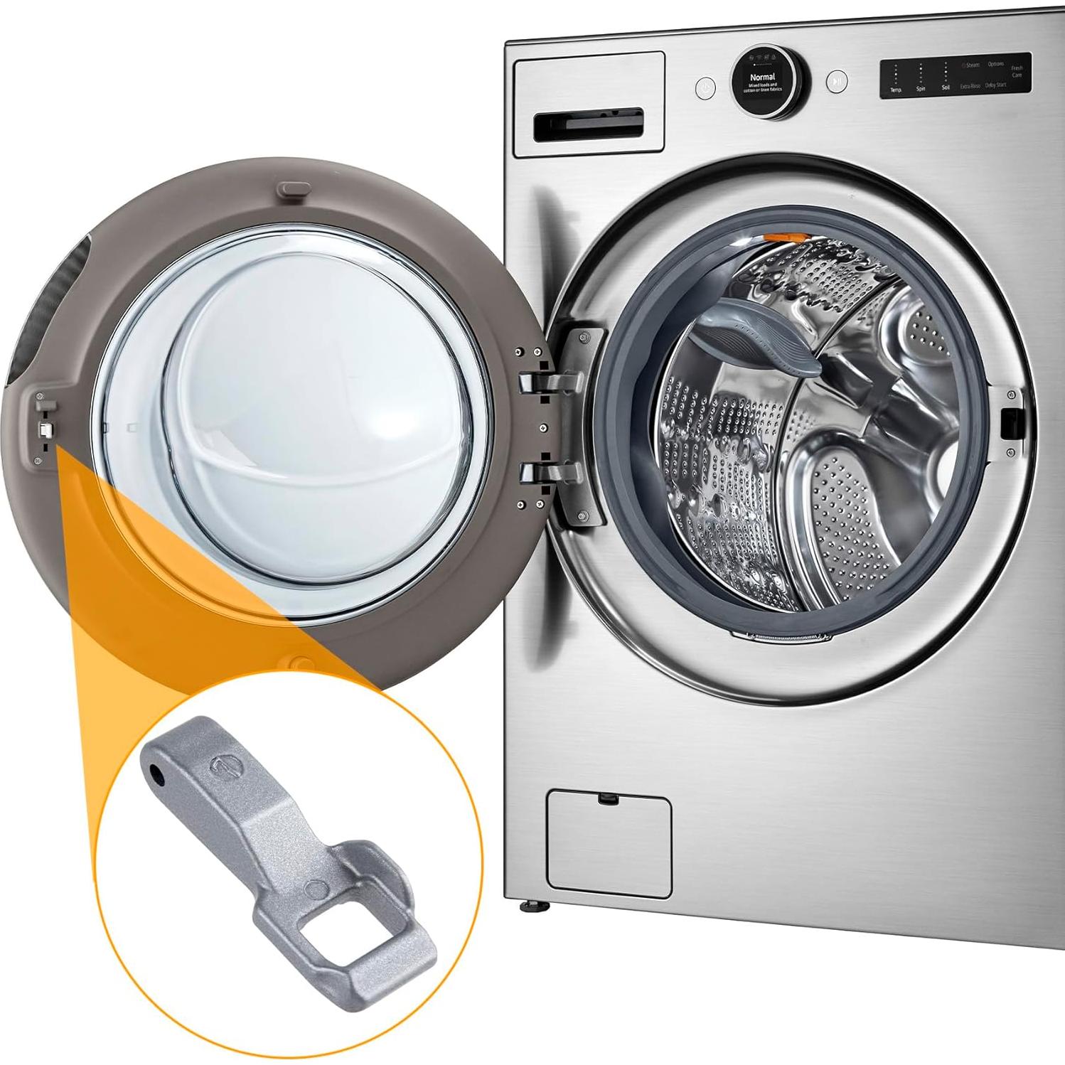 2 Piezas Pestillo de Cerradura de Puerta LG MFG63099101 Metal