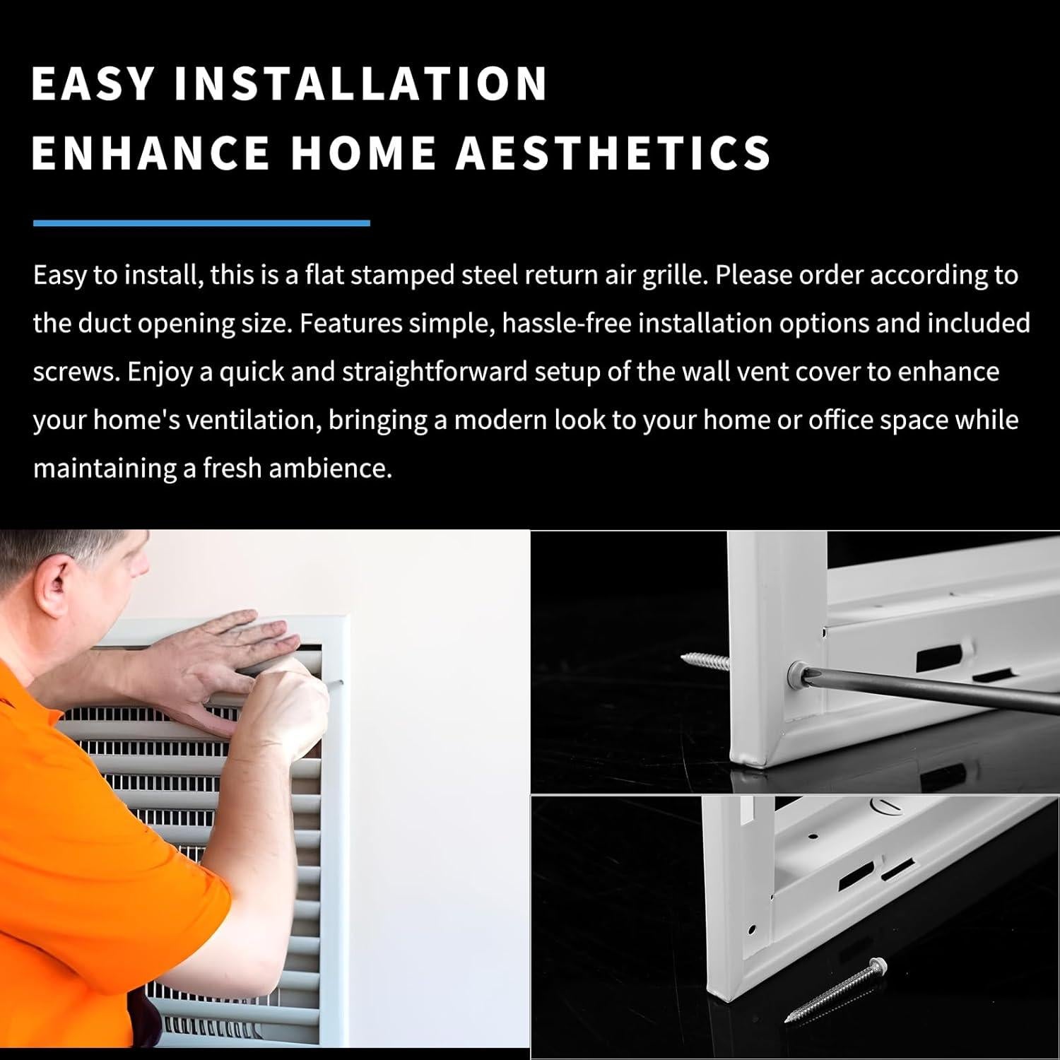 Rejilla de Aire de Retorno 30x30 cm Nature Du con Puerta Removible