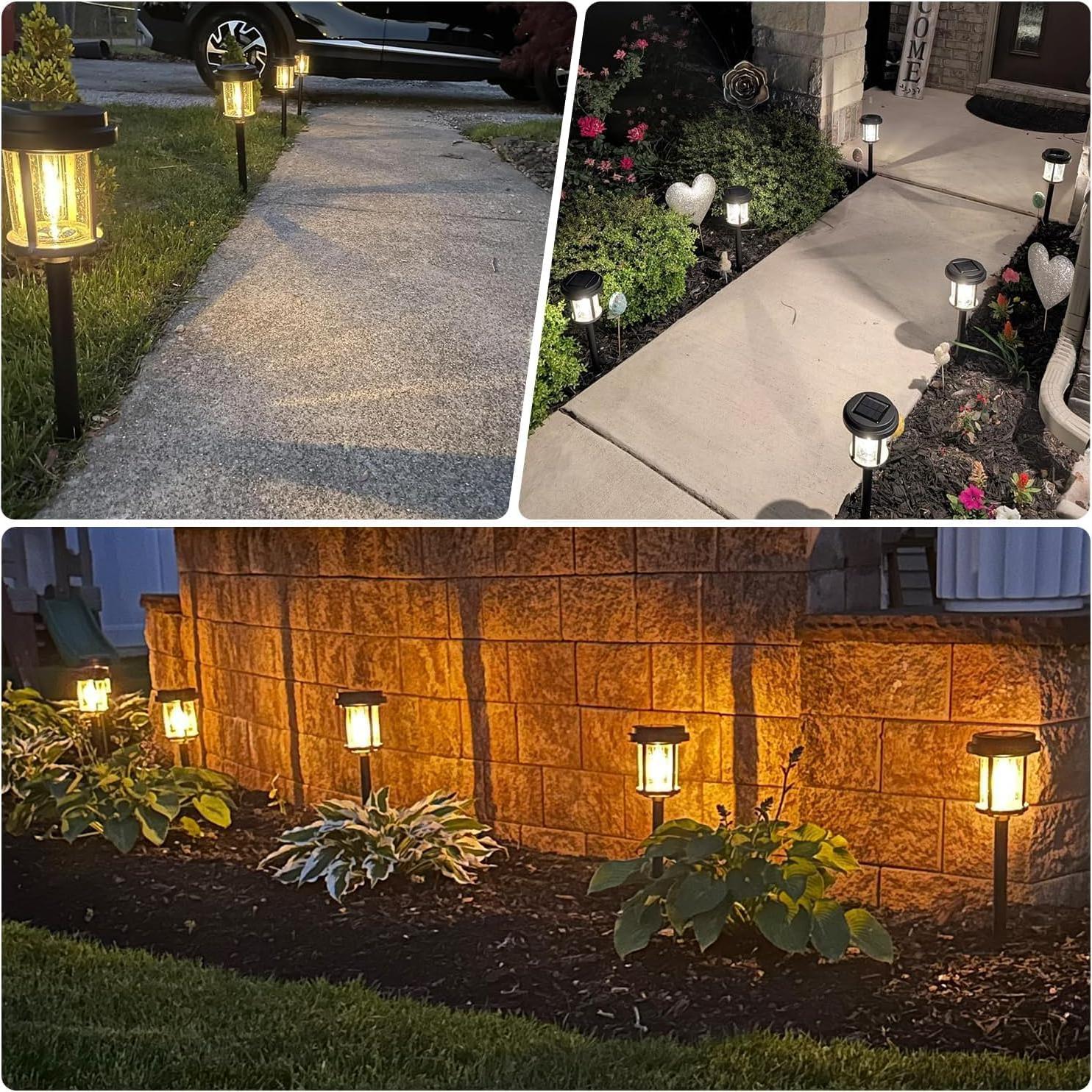 Luces de Camino Solares XMCOSY+ 20 LM Impermeables Jardín