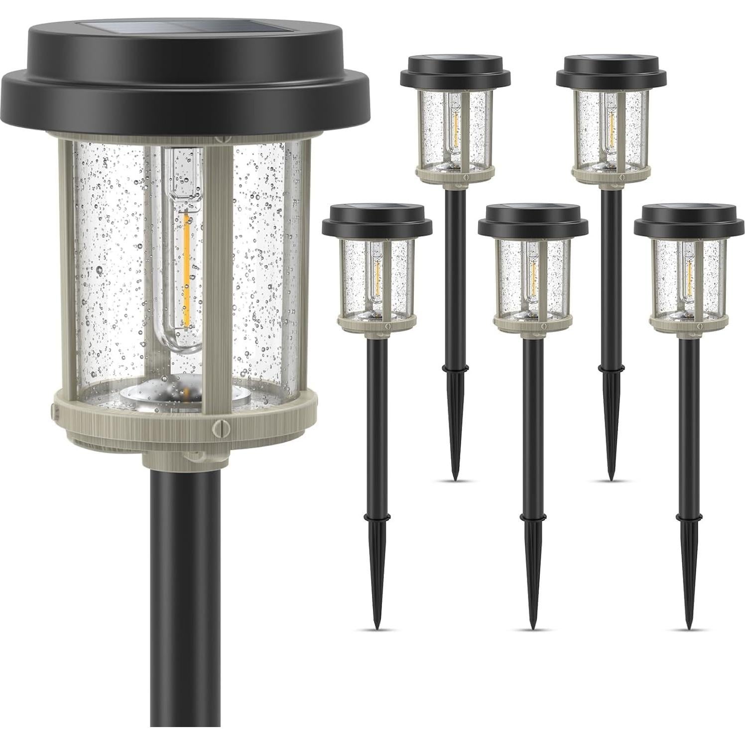 Luces de Camino Solares XMCOSY+ 20 LM Impermeables Jardín