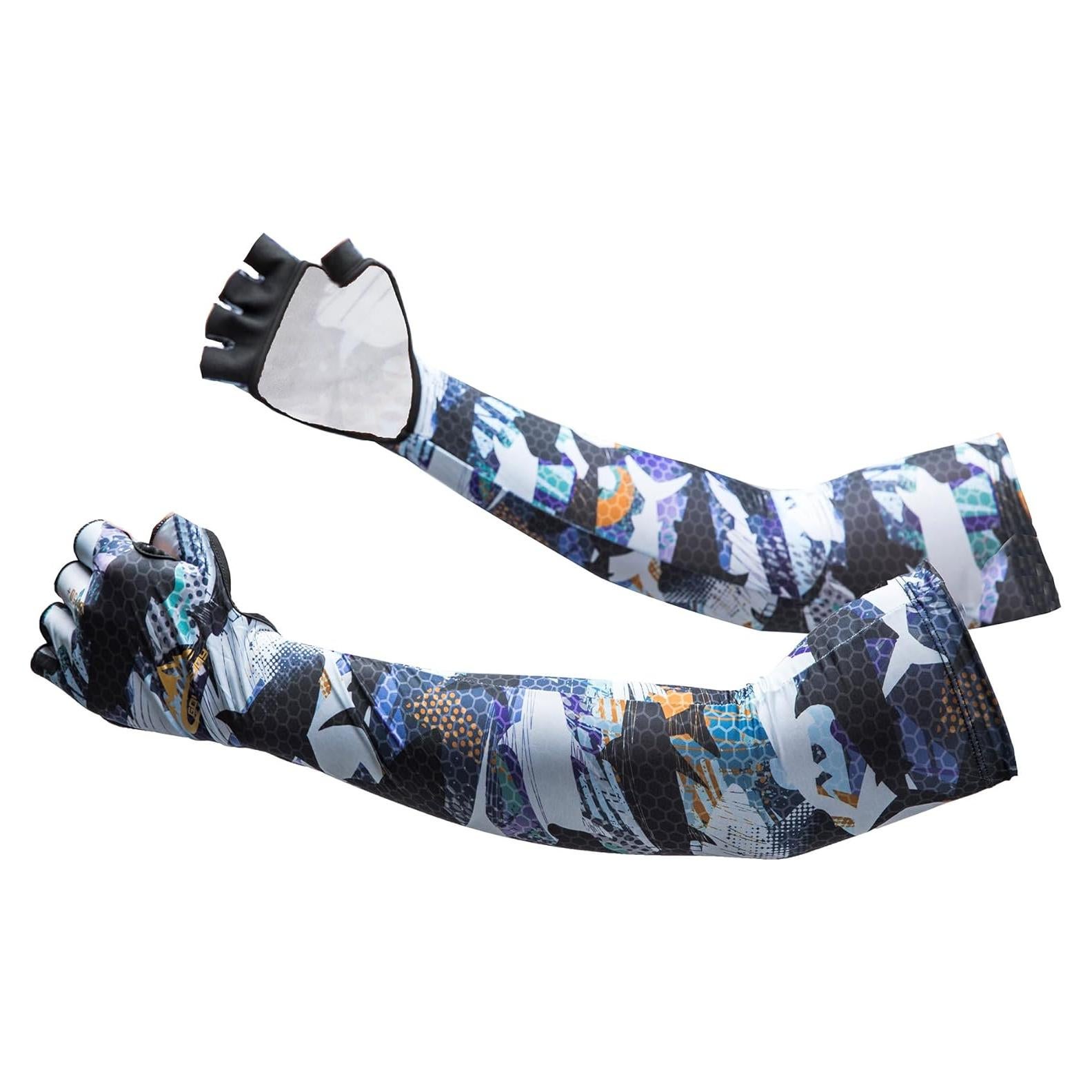 Mangas UV de Compresión para Hombres - Protección Solar y Enfriamiento