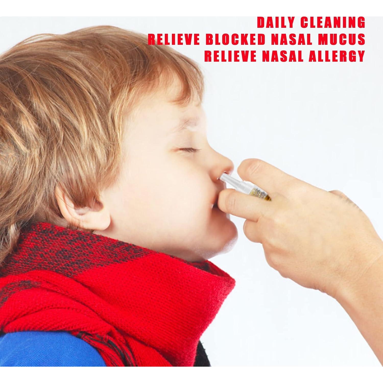 Botellas de Spray Nasal Vacías GIVAMEIHF 6Pcs 30ml Ámbar