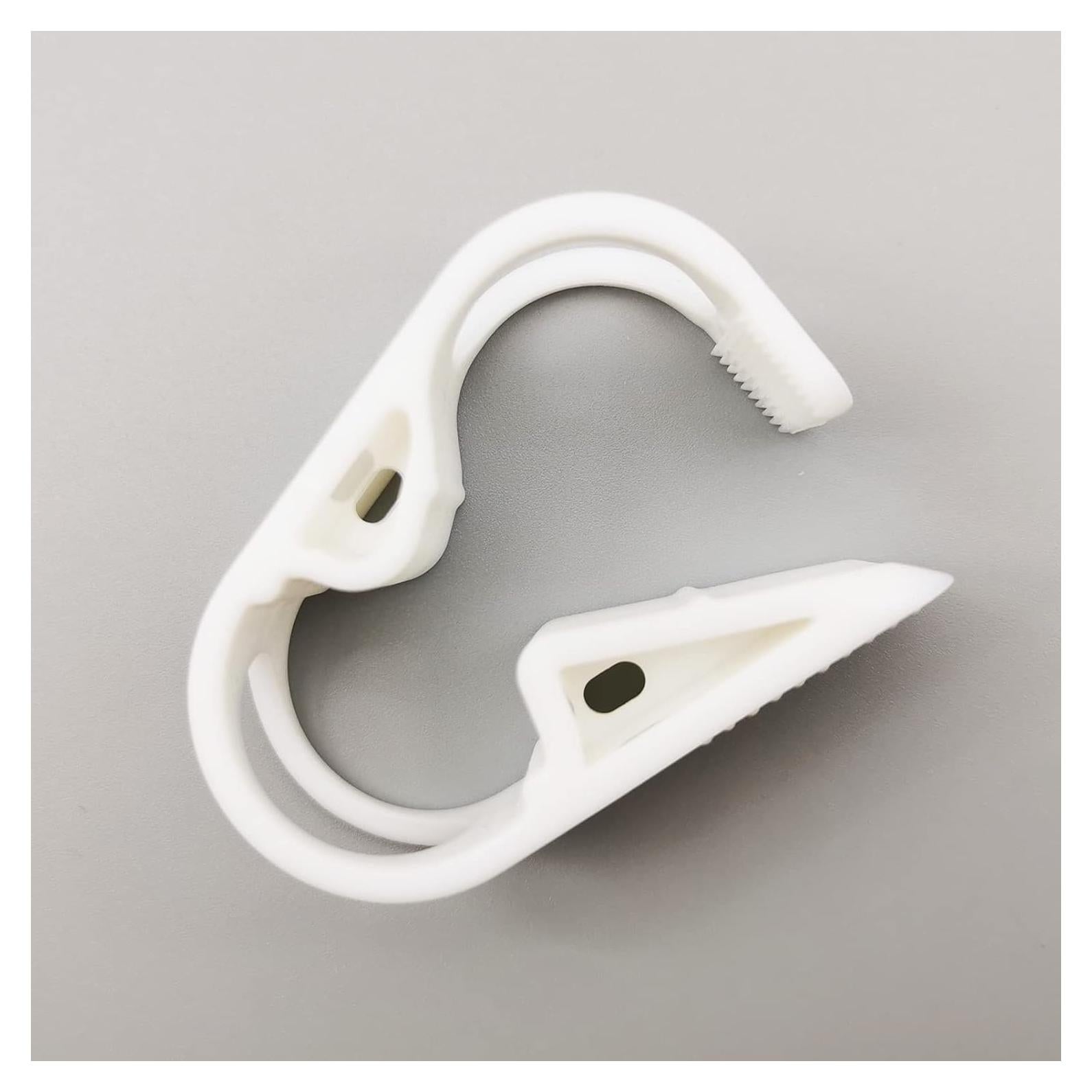 10 Abrazaderas de Tubo PBT Resistente al Calor 140°C 12-18mm