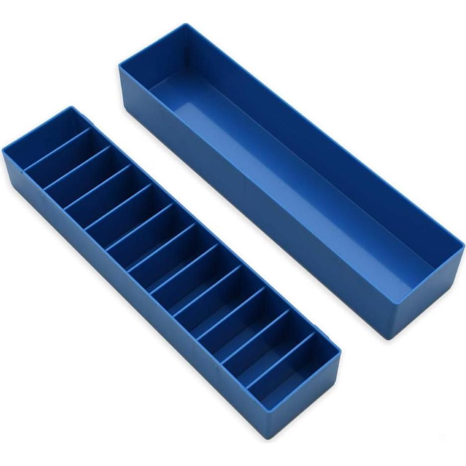 Caddy de Cuchillas BarberMate Azul con Tapa Desmontable