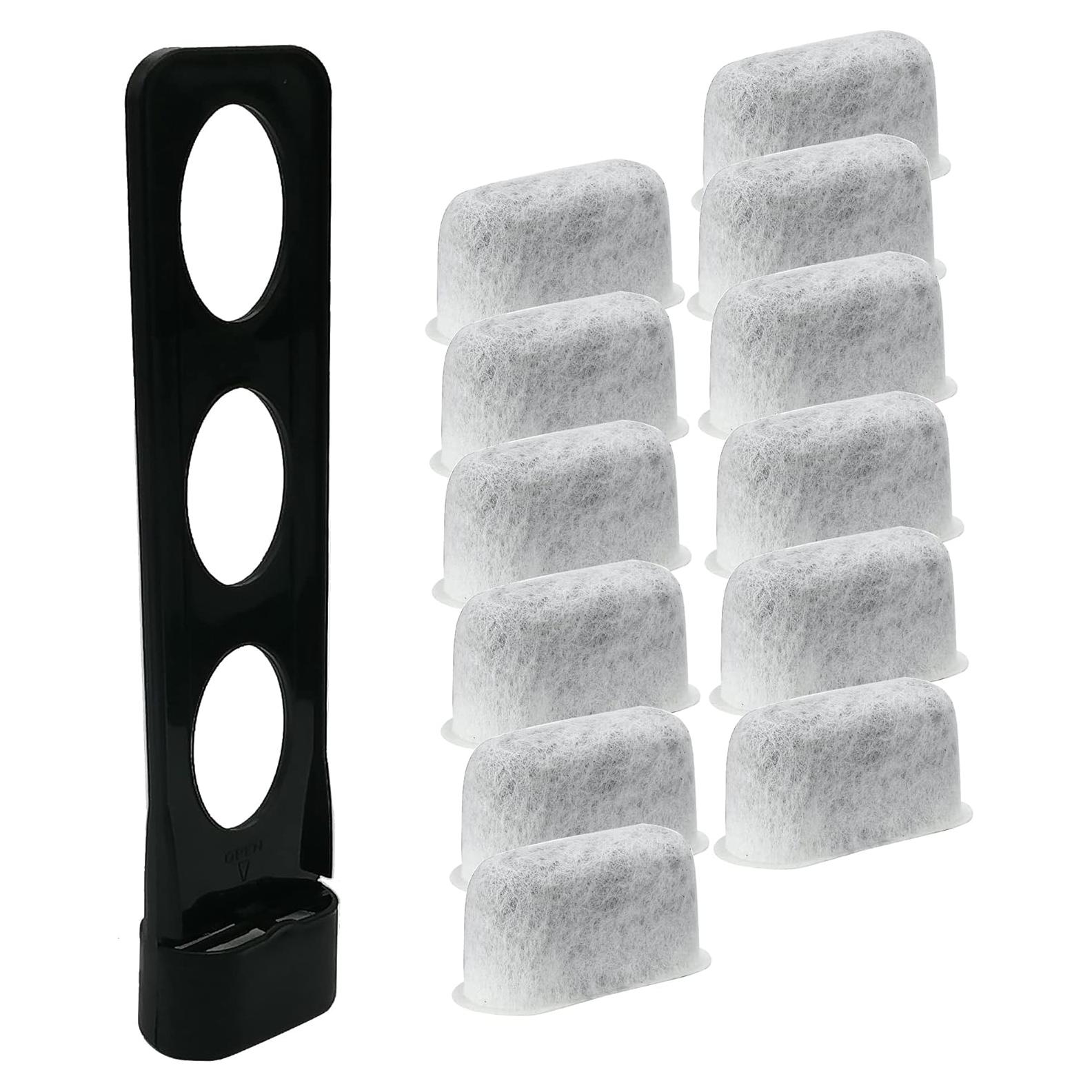 Soporte de Filtro de Agua Savebuy con 12 Filtros de Carbón