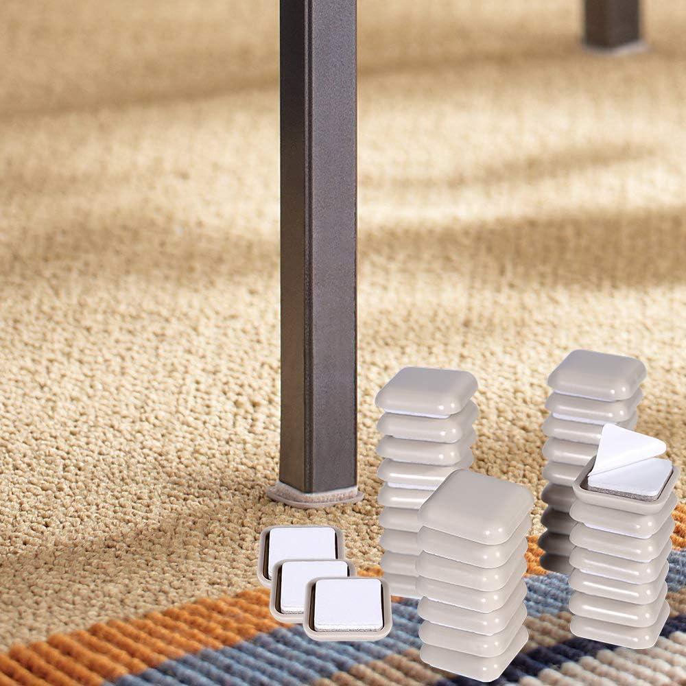 Deslizadores de Muebles Autoadhesivos Liyic 48 Piezas