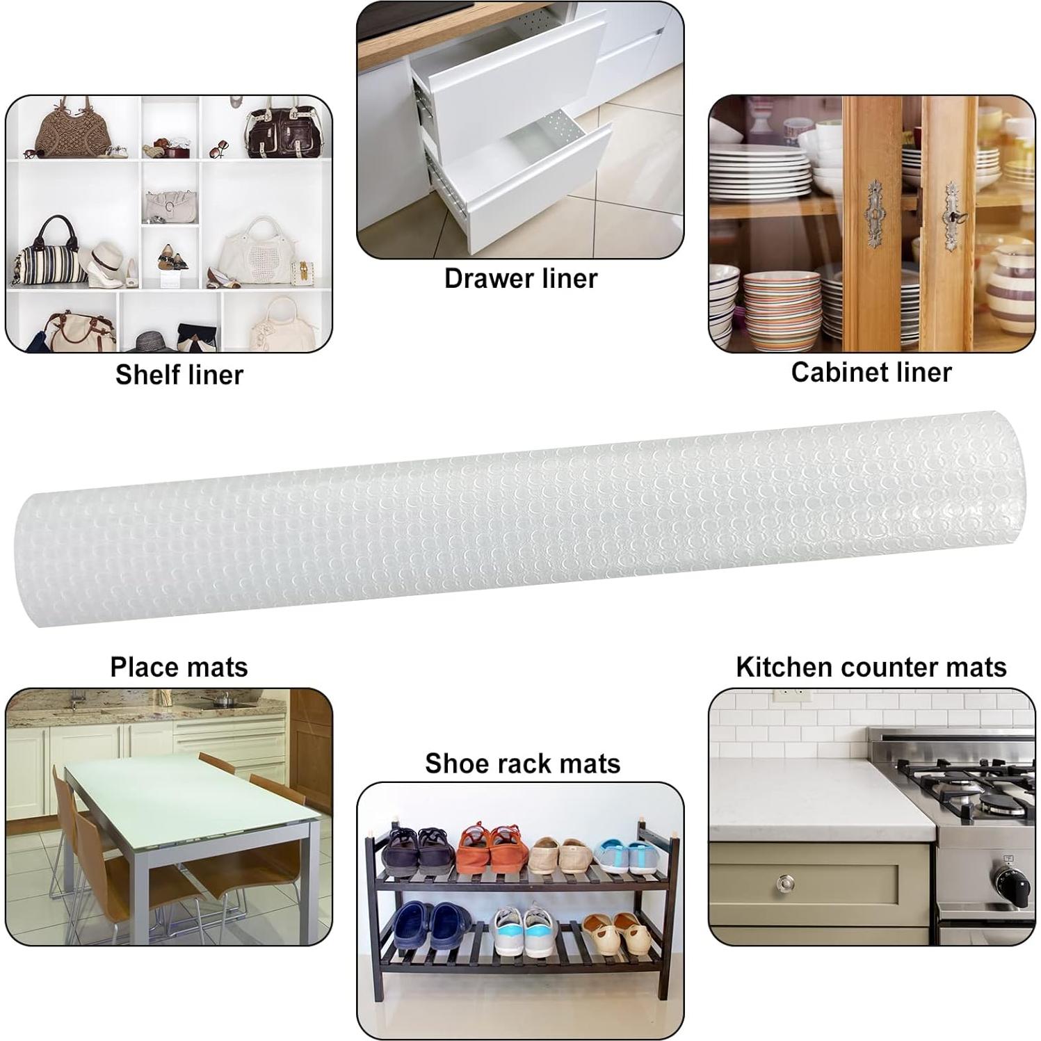 Forro de Estante KIMCHOMERSE EVA 30.48x299.72cm Transparente