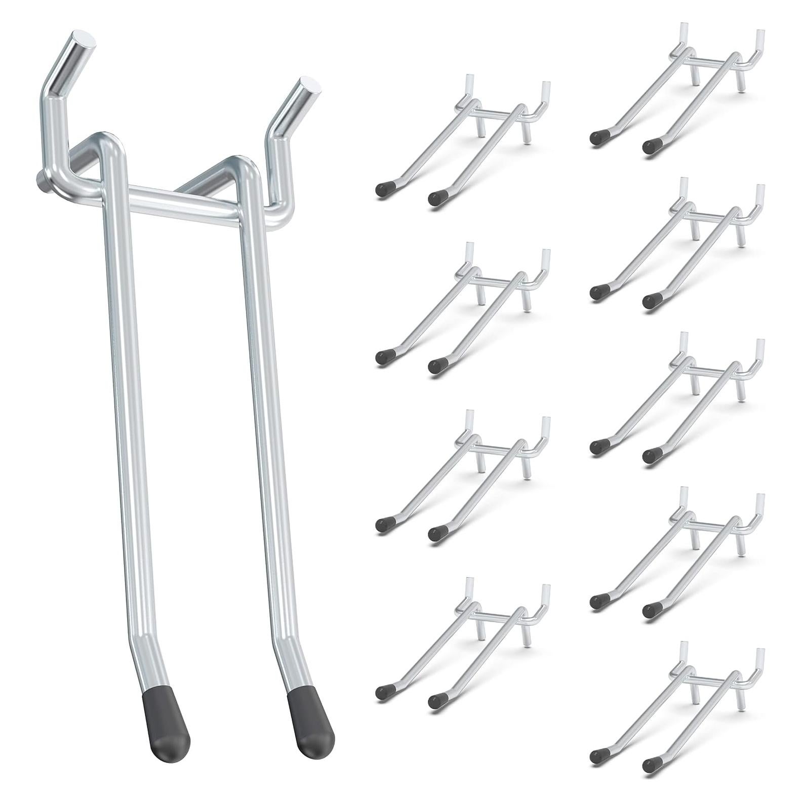 Ganchos de Tablero de Clavos HUHOLE 10PC 10.16 cm Alta Resistencia