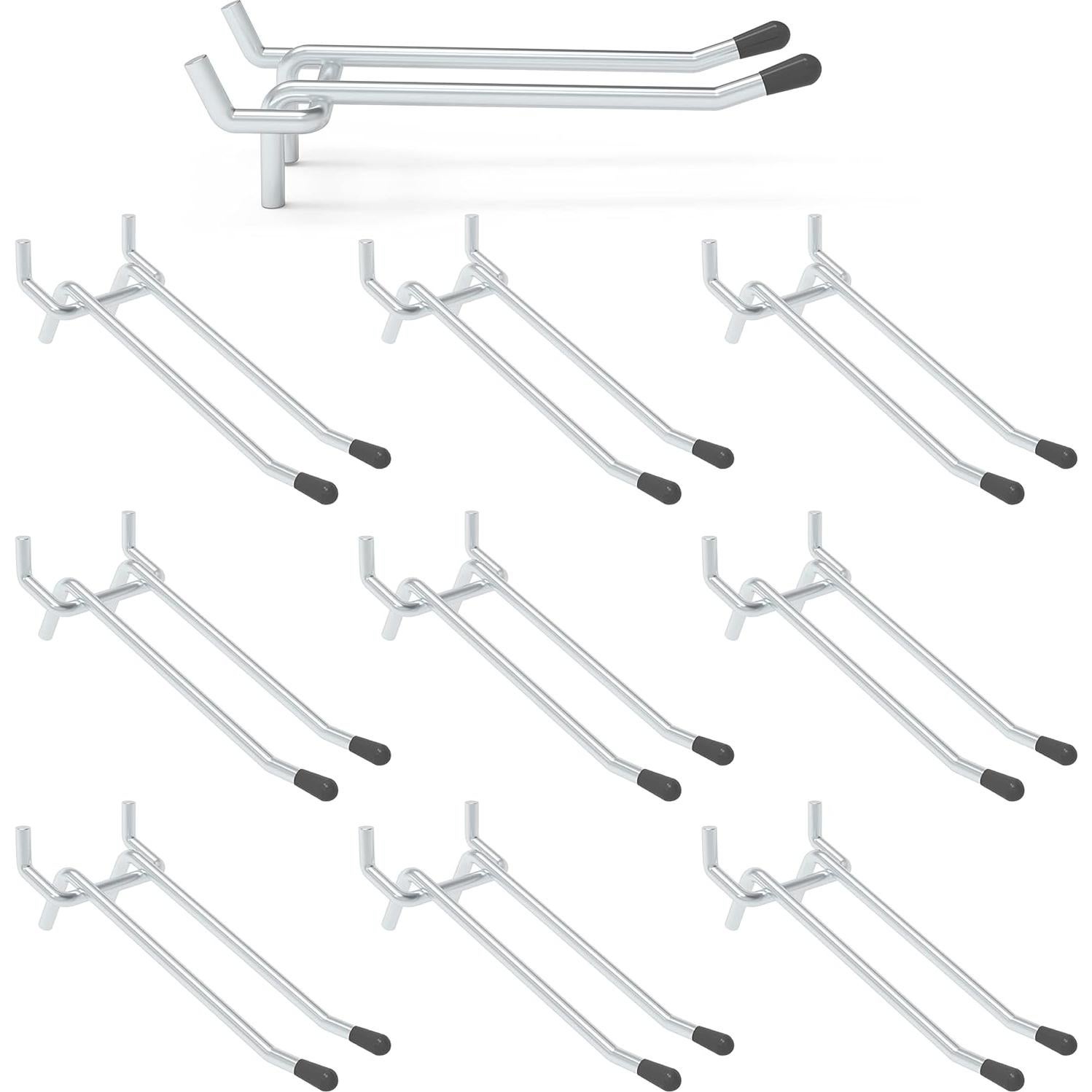 Ganchos de Tablero de Clavos HUHOLE 10PC 10.16 cm Alta Resistencia