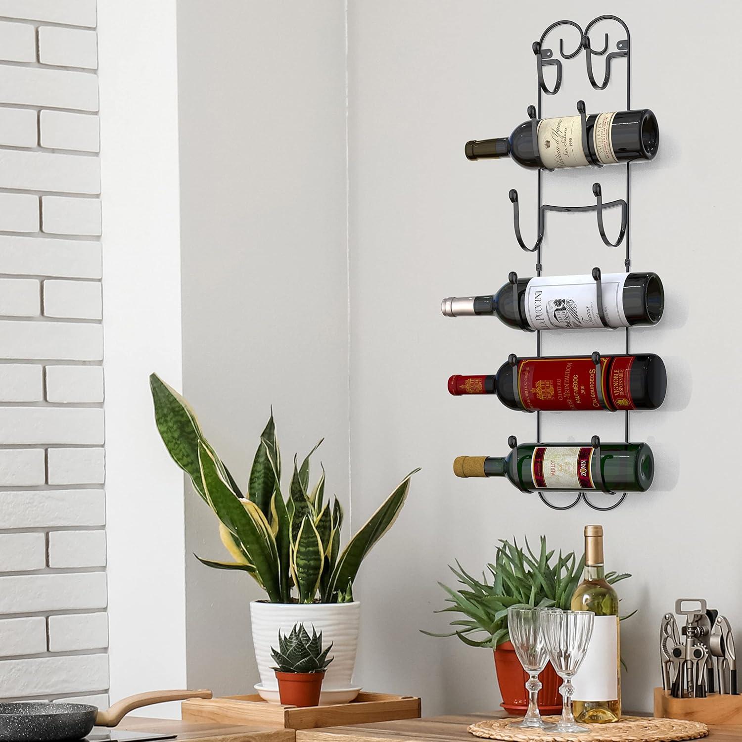 Soporte de Toallas Montado en Pared Deco Brothers 6 Niveles Bronce