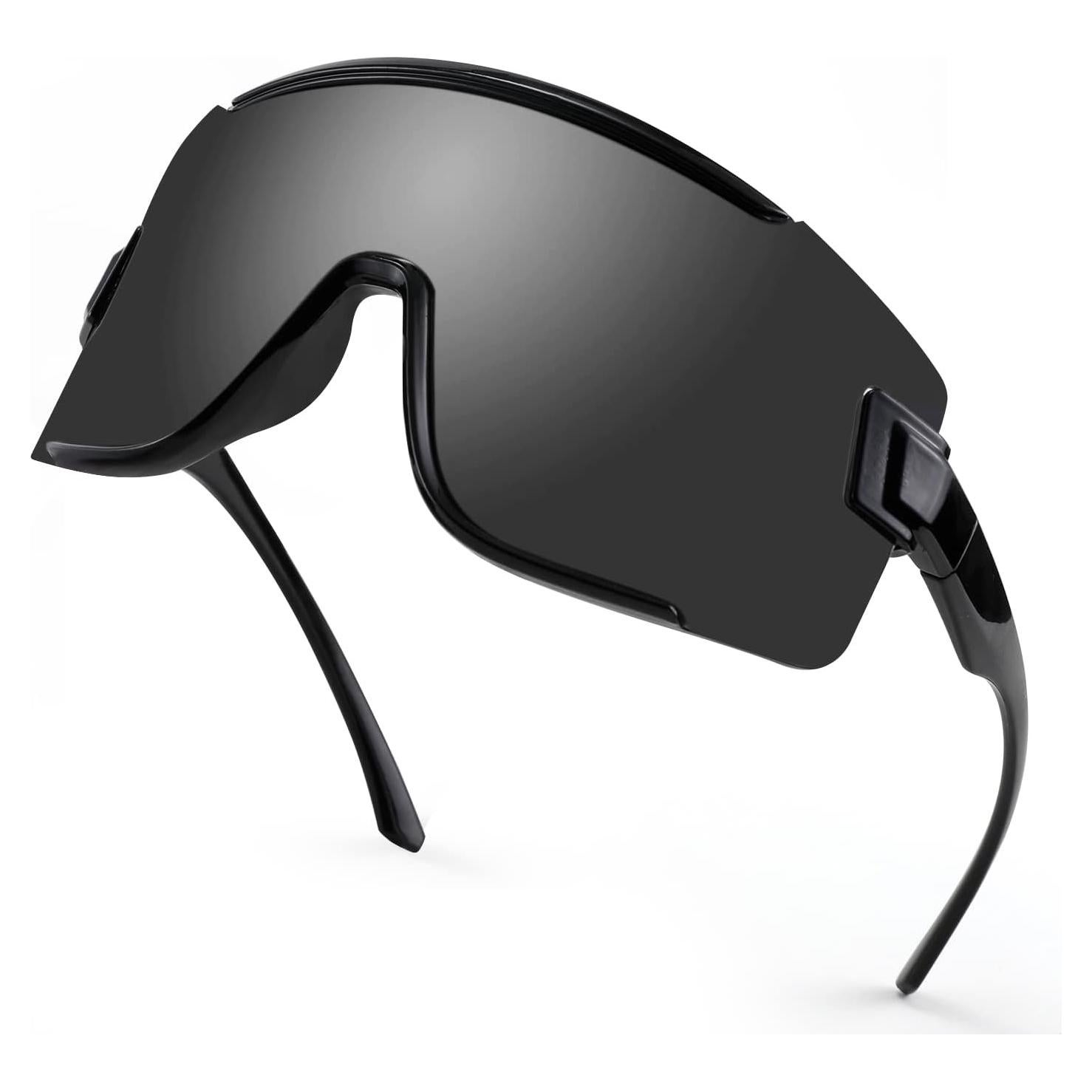 Gafas de sol Karsaer Vision Big Shield Rave unisex retro