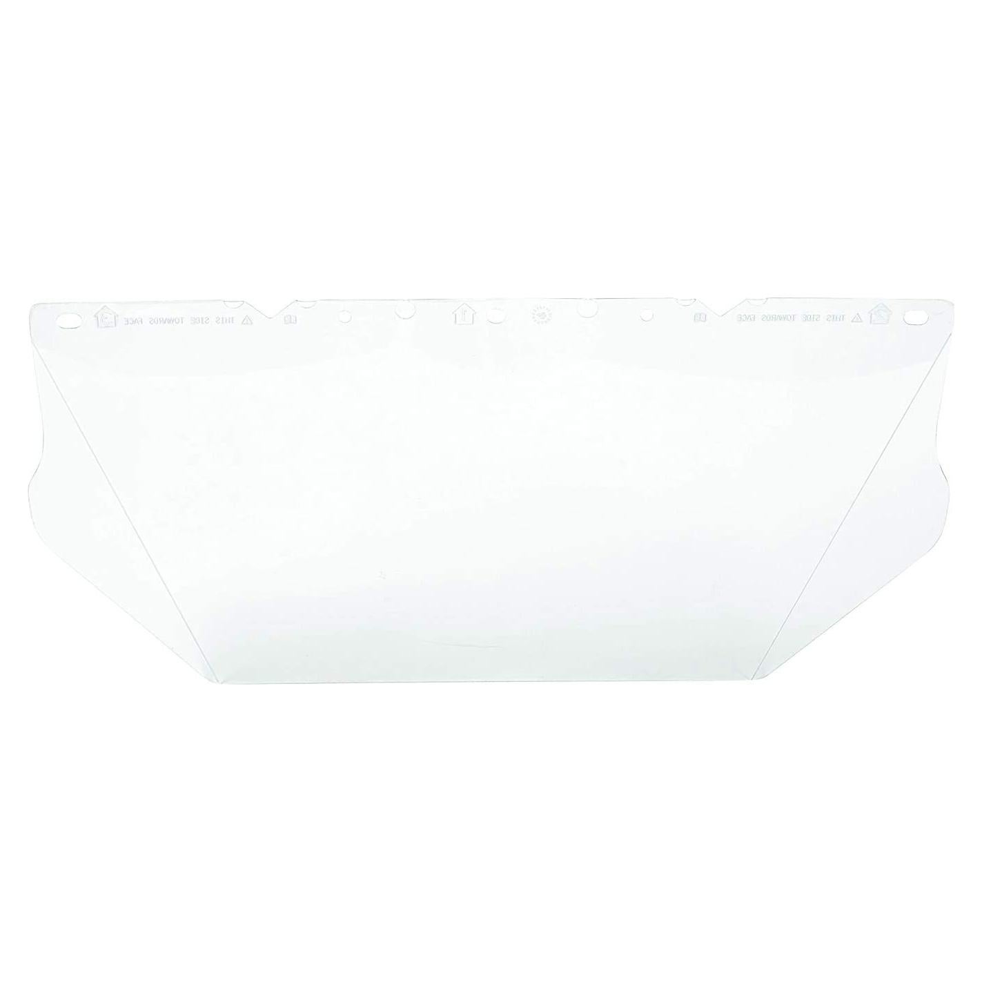 Visor V-Gard MSA 10115836 Policarbonato Claro 20.32x43.18cm