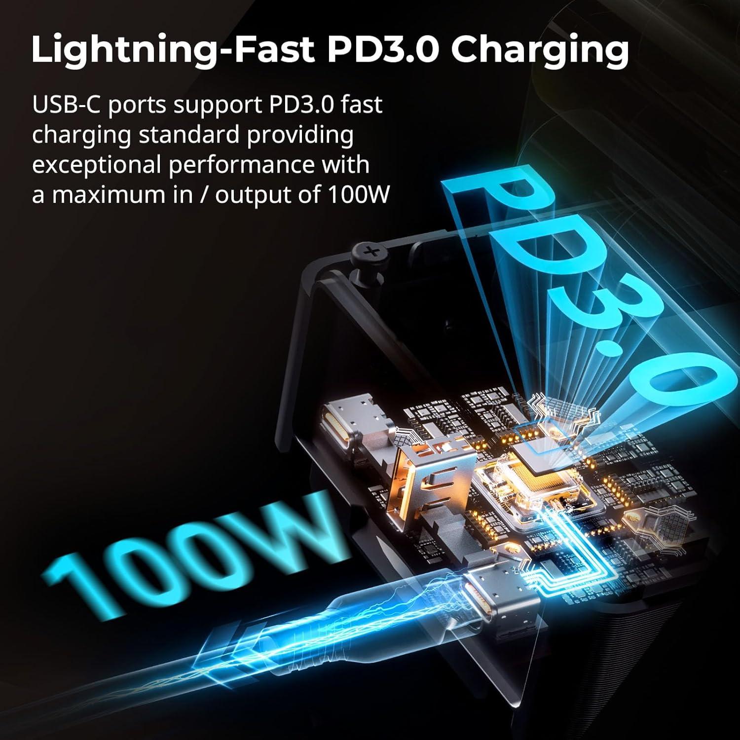 Batería V Mount SmallRig VB99 Pro 99Wh 6800mAh 100W