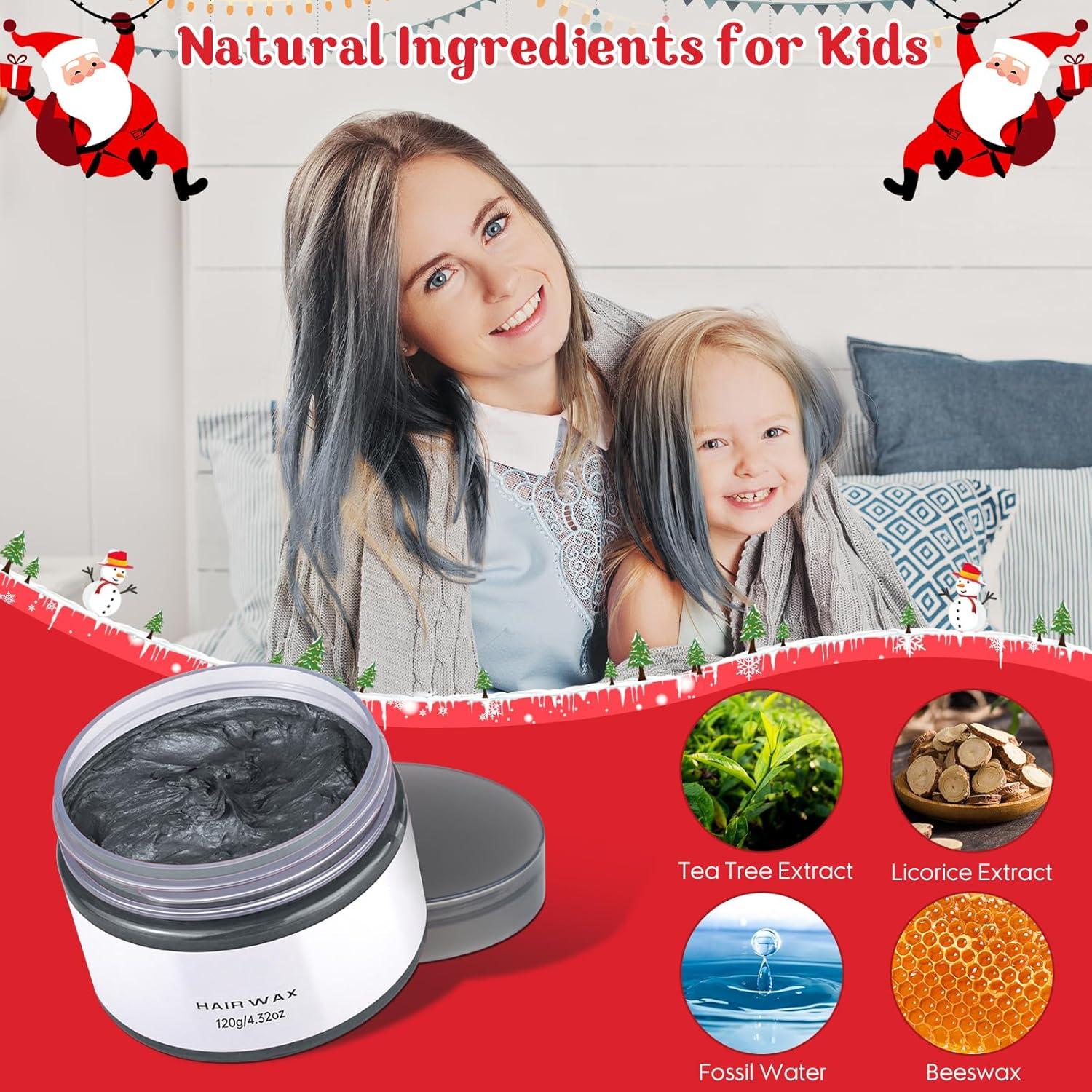 Cera de Color Temporal para Cabello Jebousike 120g - 10 Colores