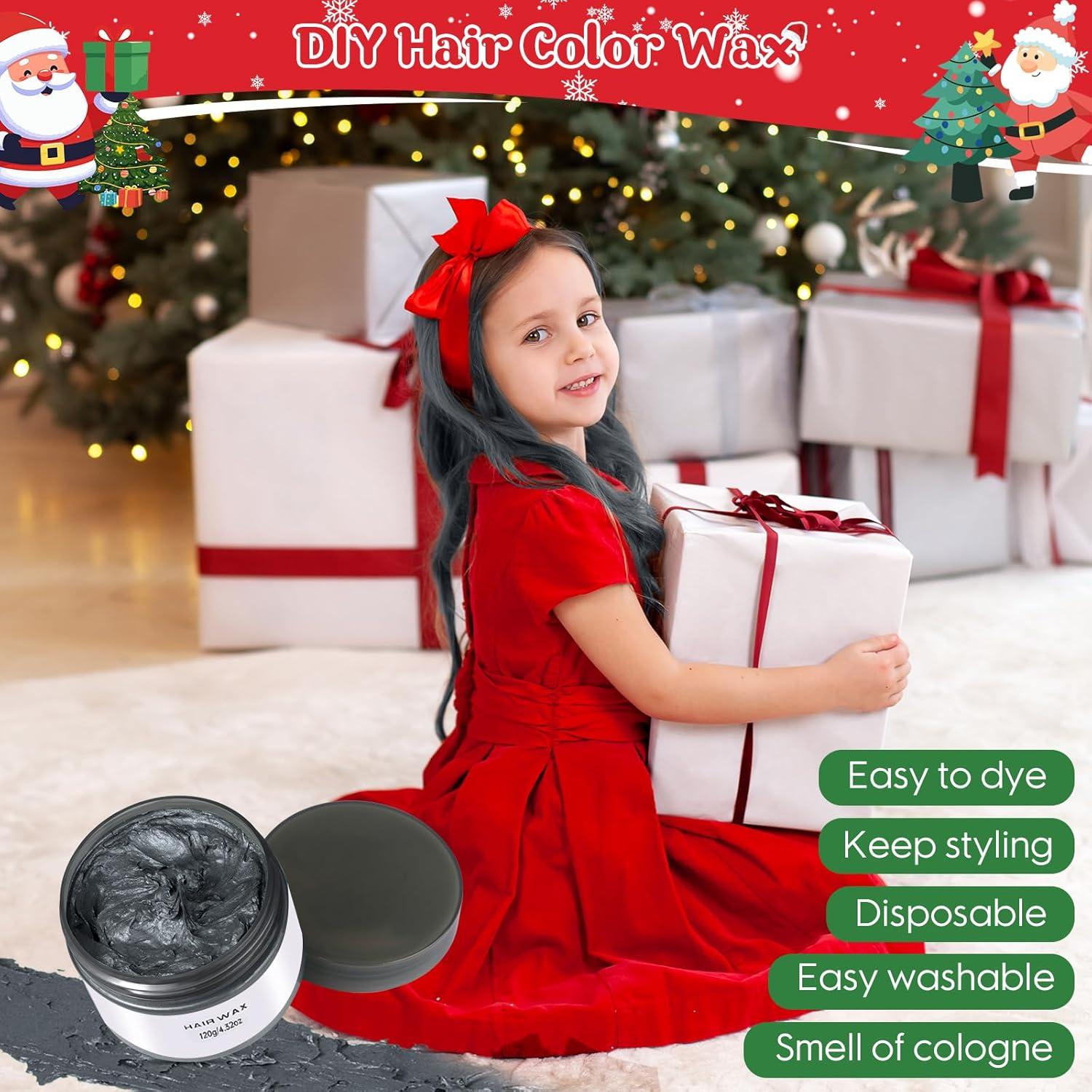 Cera de Color Temporal para Cabello Jebousike 120g - 10 Colores