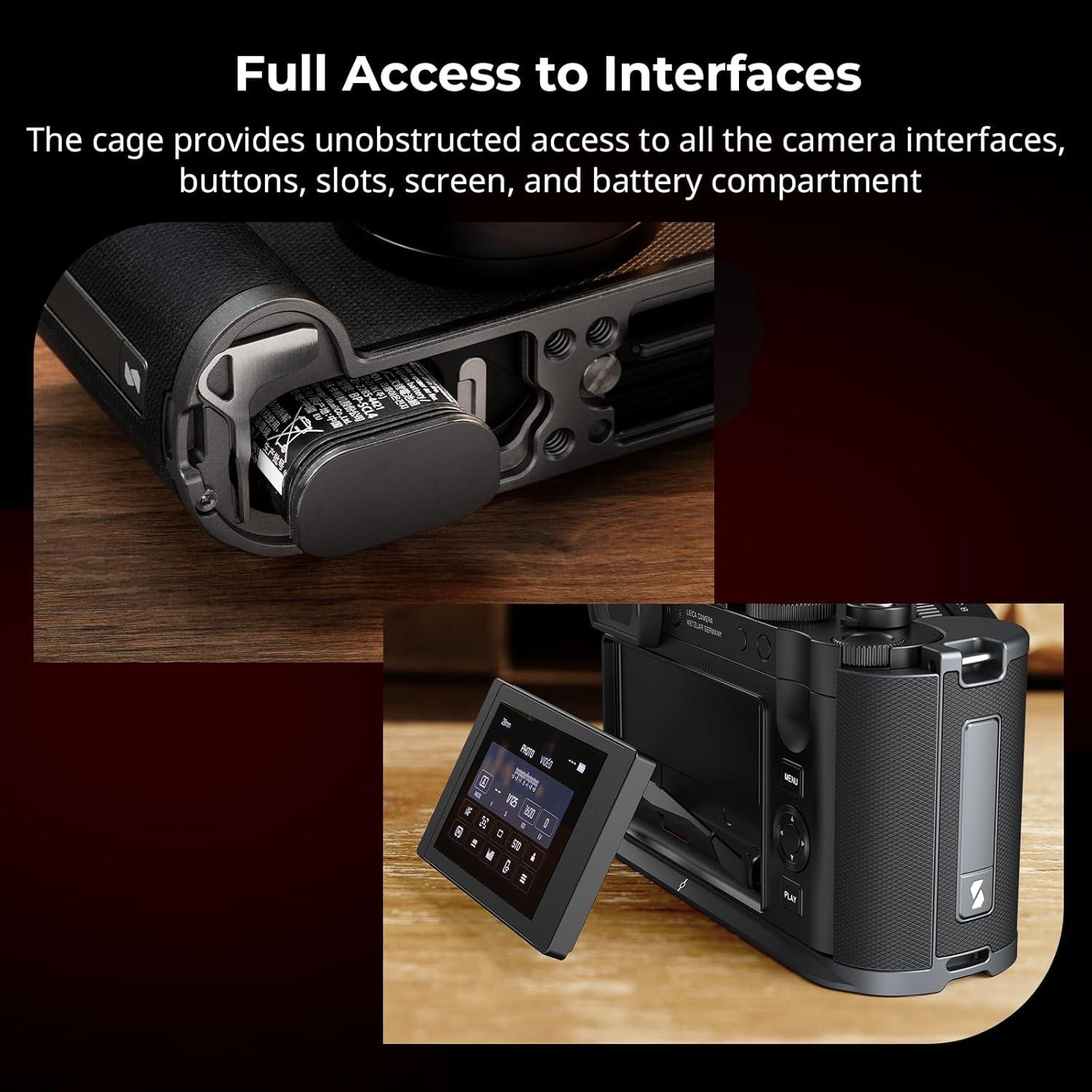 Mango en L SmallRig para Leica Q3 con Placa Rápida