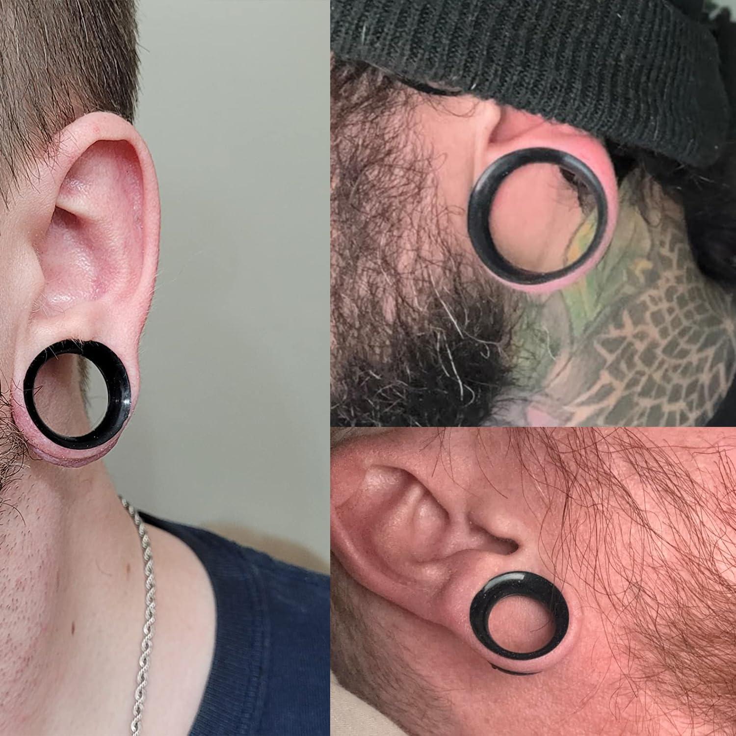 Calibradores de Silicona 10G Kridzisw 8mm Doble Expansión