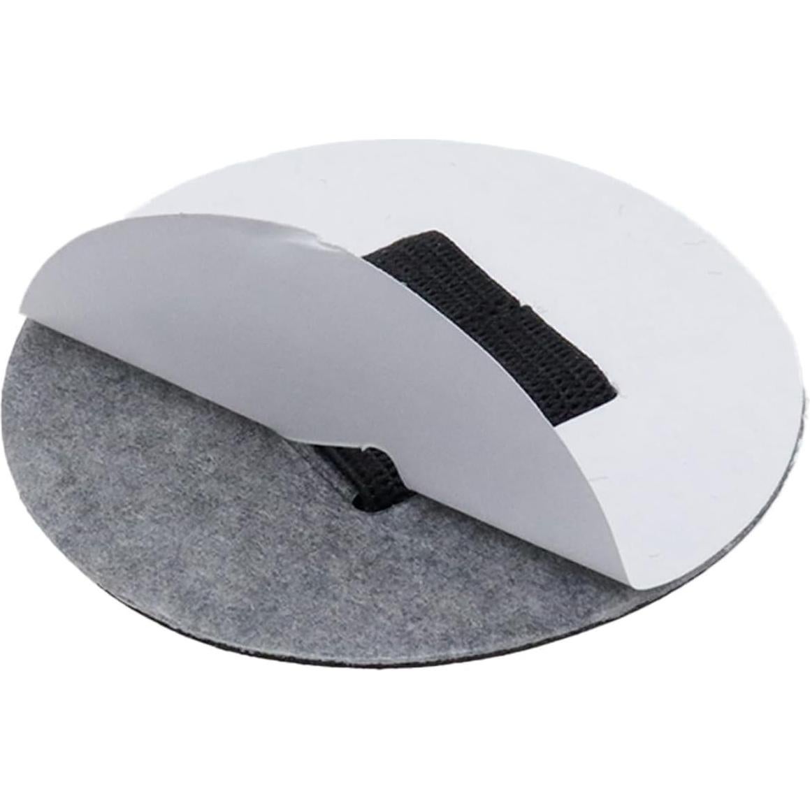 Soporte de Lápiz Autoadhesivo Oedema 10 Pcs Negro