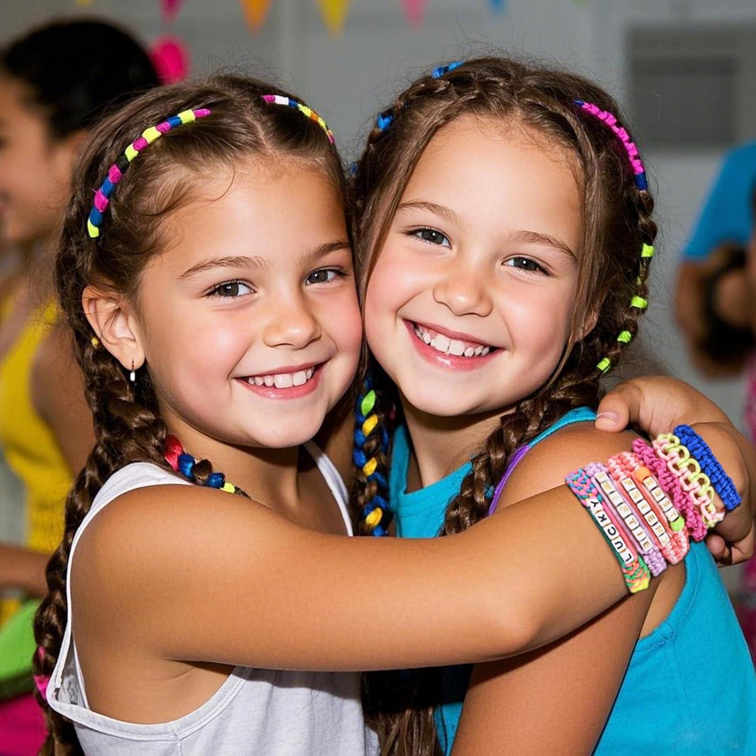 Kit de Pulseras de Amistad Cangroo con Telar Rosa 200 Cuentas