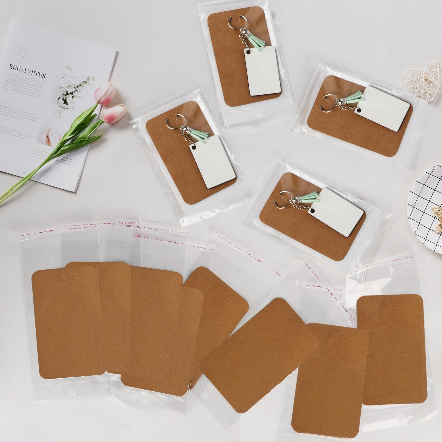 Blanks de Llaveros de Sublimación Fesorsi 210 Piezas MDF