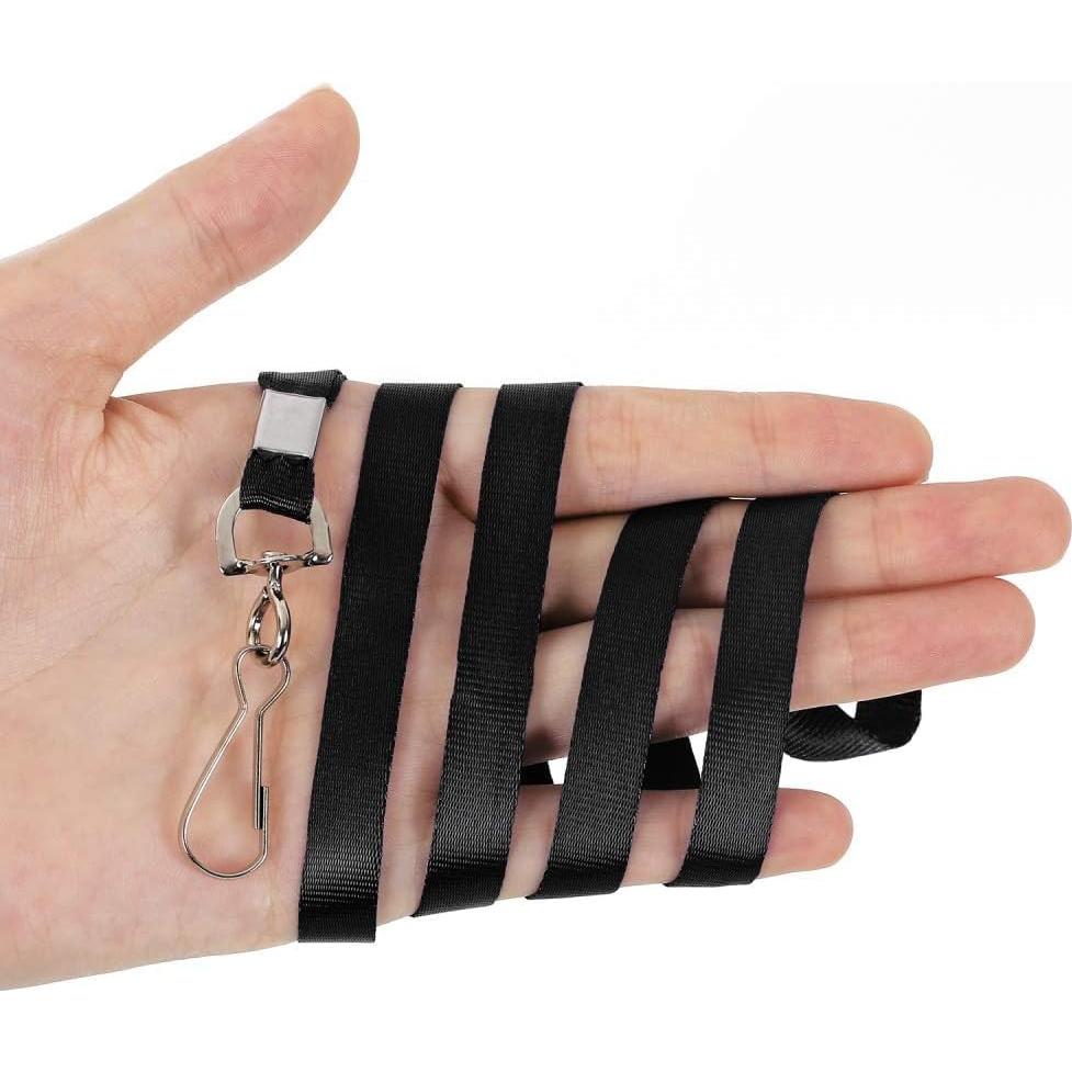 Cintas de Identificación H&W 30 Pcs Nylon con Gancho Giratorio