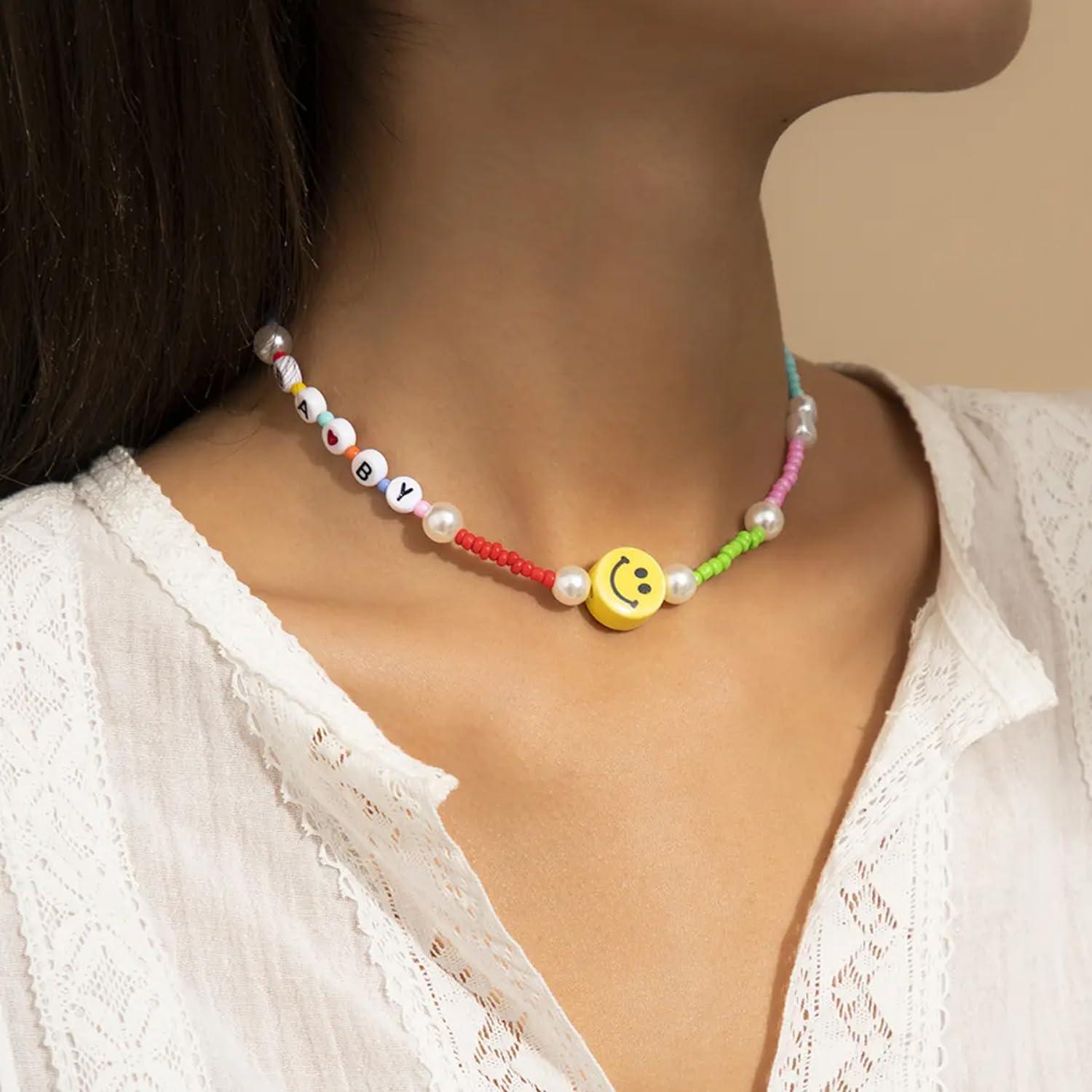 Kit de Pulseras HHOOMY 1000 Piezas Cuentas de Arcilla